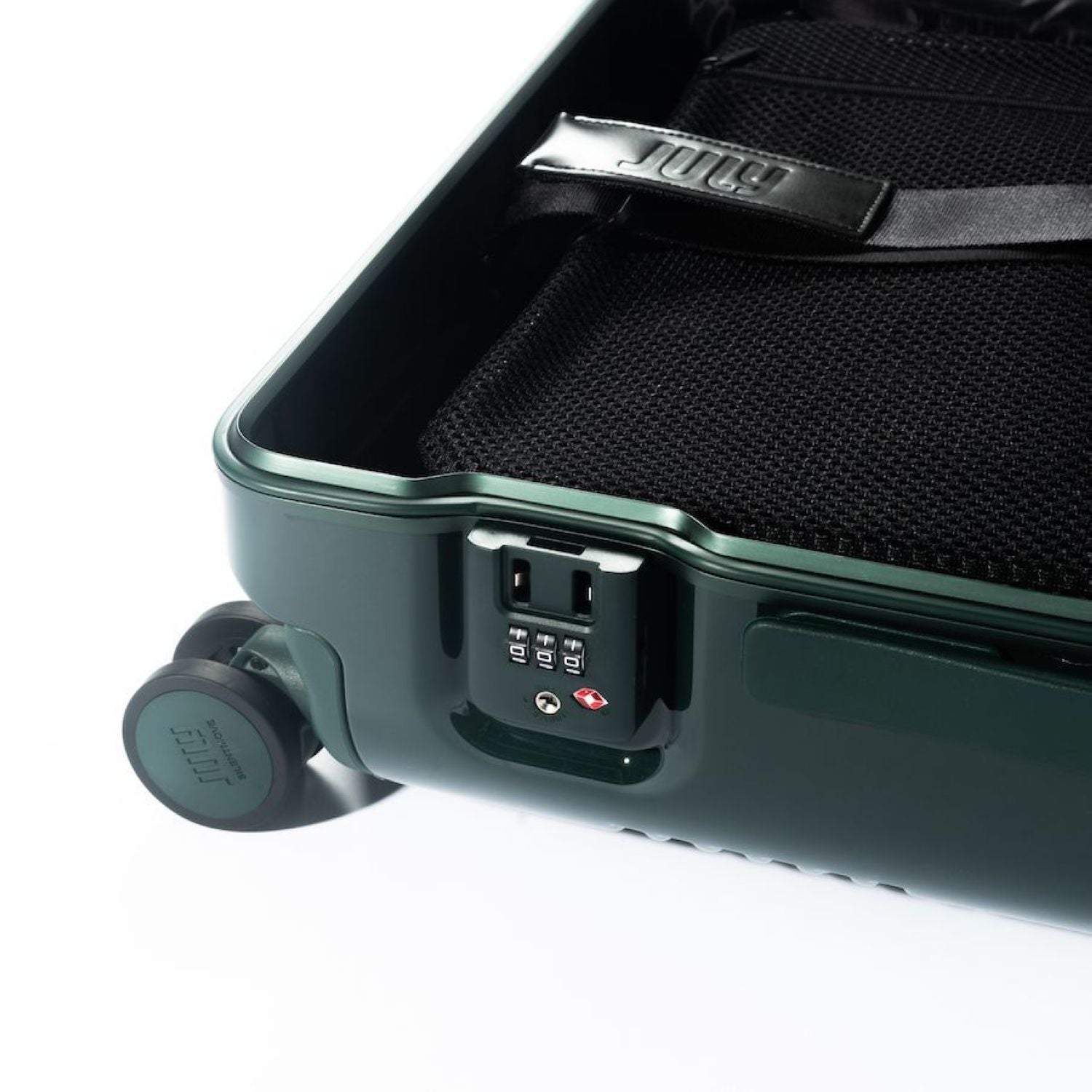 July Checked Plus Trunk Polycarbonate Frame 30" Luggage (SA)