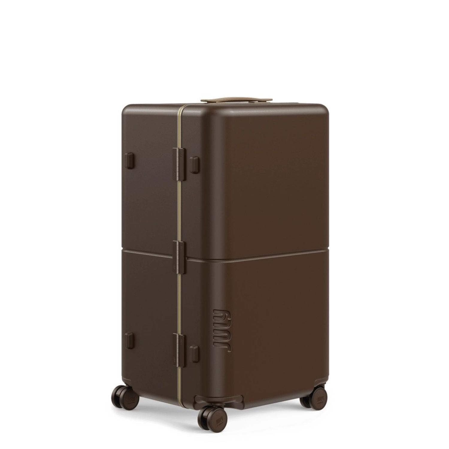 July Checked Trunk Polycarbonate Frame 28" Luggage (SA)
