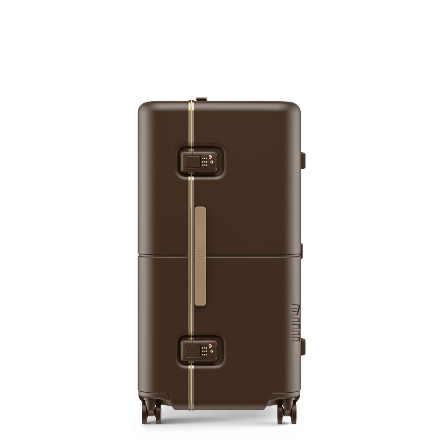July Checked Trunk Polycarbonate Frame 28" Luggage (SA)