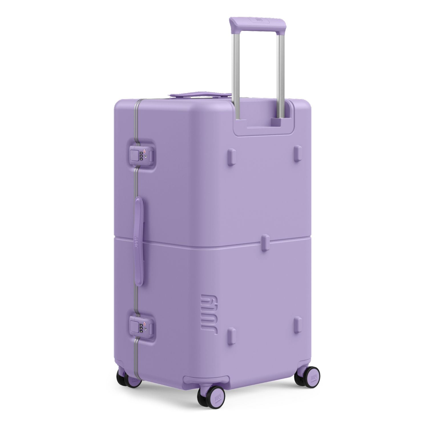 July Checked Trunk Polycarbonate Frame 28" Luggage (SA)