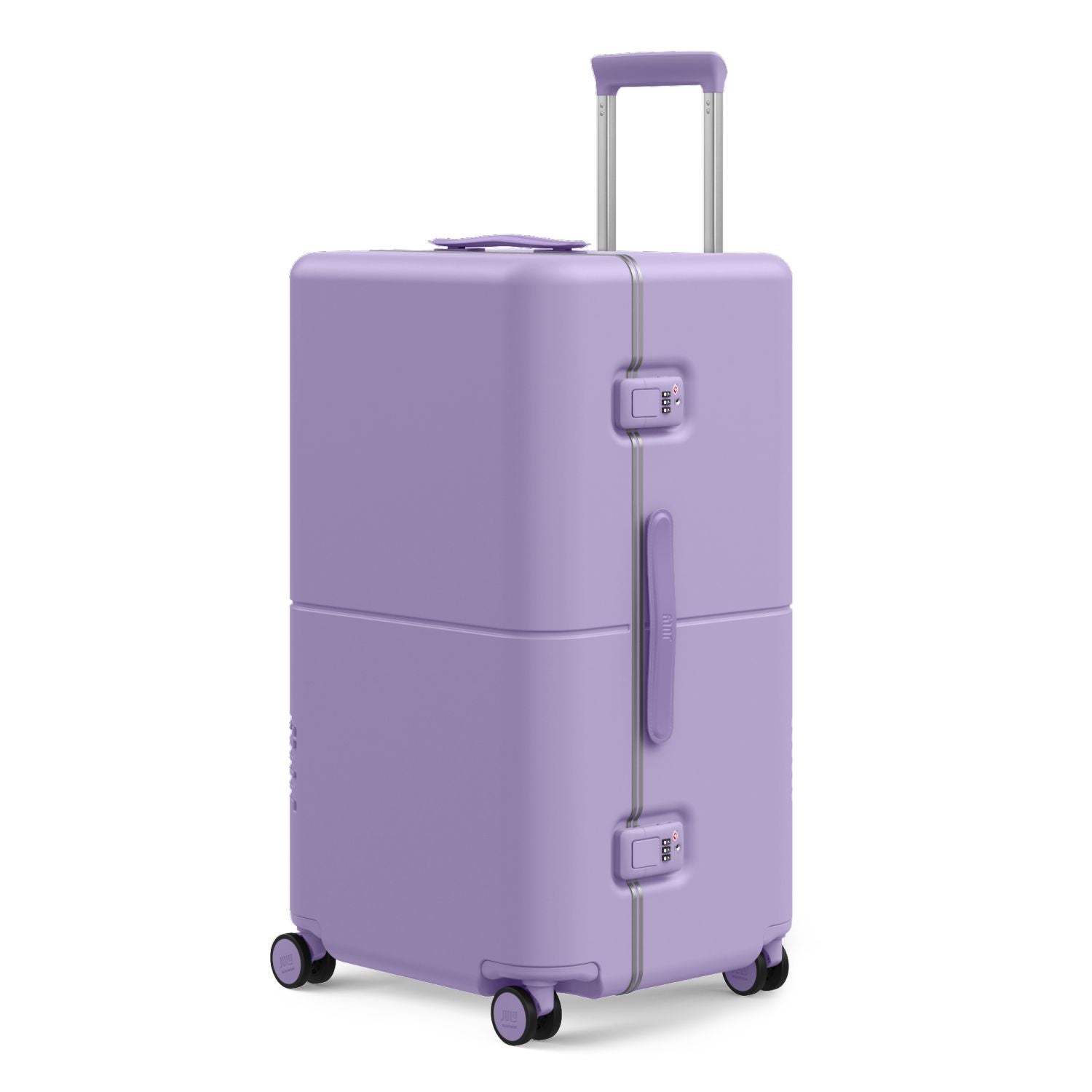 July Checked Trunk Polycarbonate Frame 28" Luggage (SA)