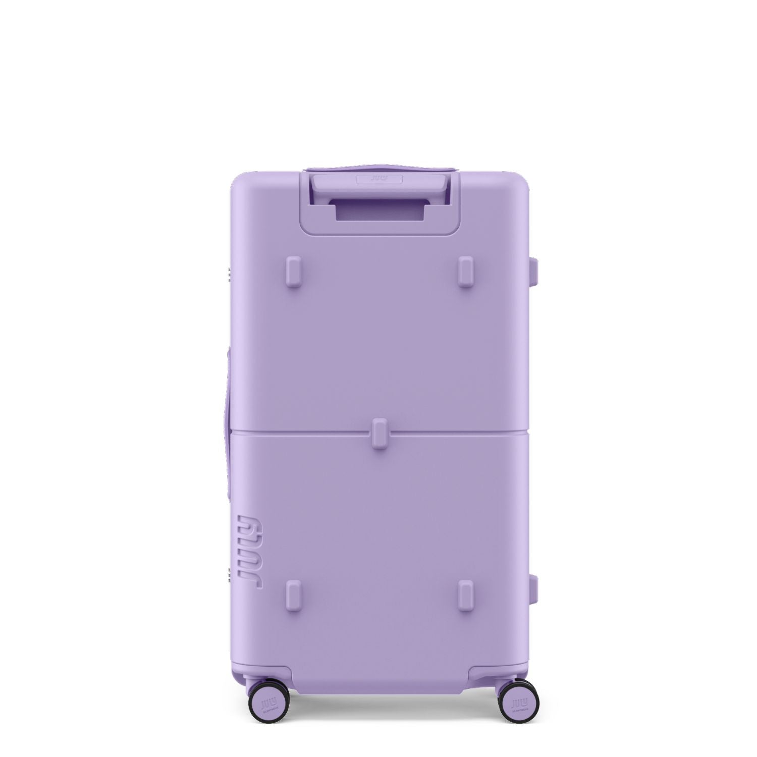 July Checked Trunk Polycarbonate Frame 28" Luggage