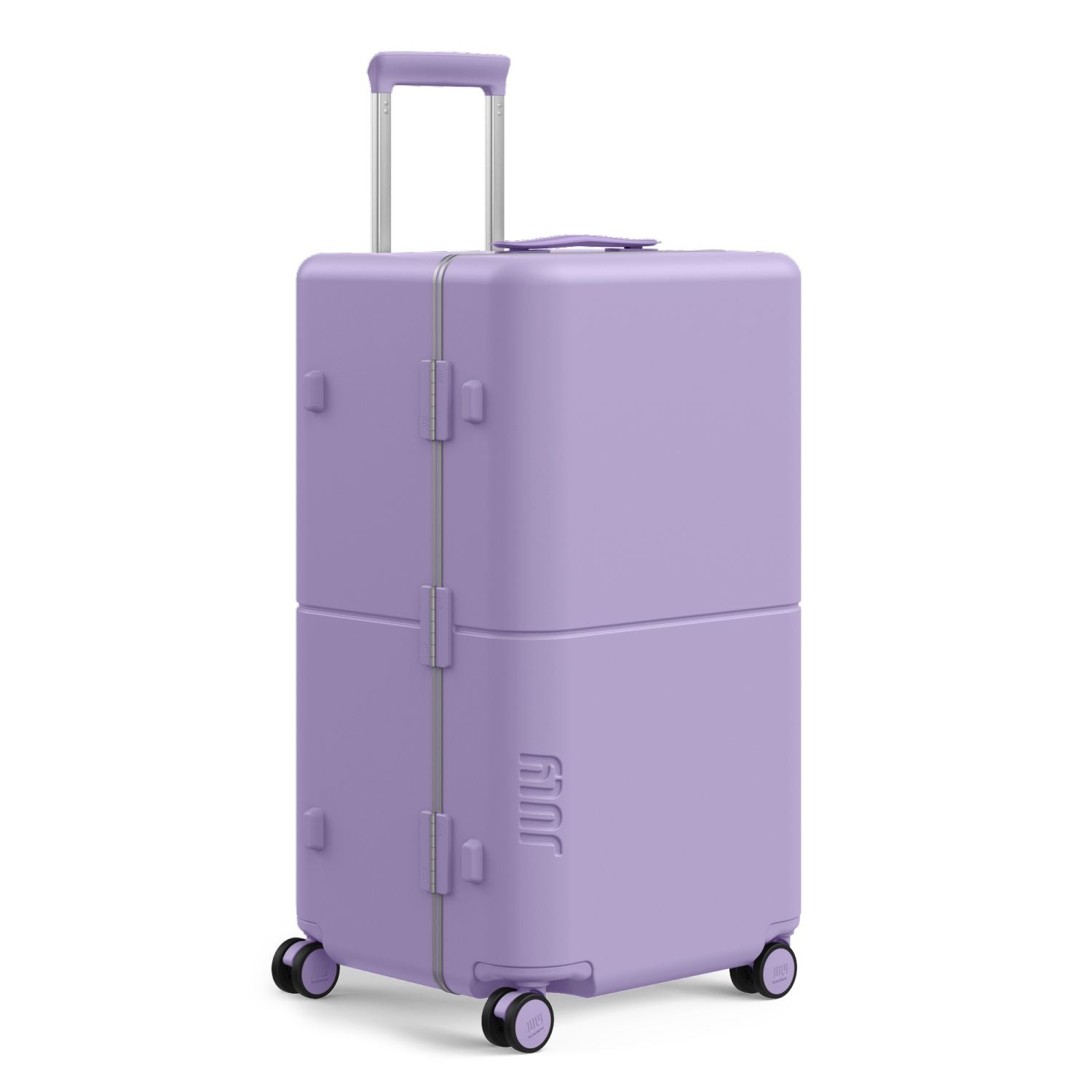 July Checked Trunk Polycarbonate Frame 28" Luggage
