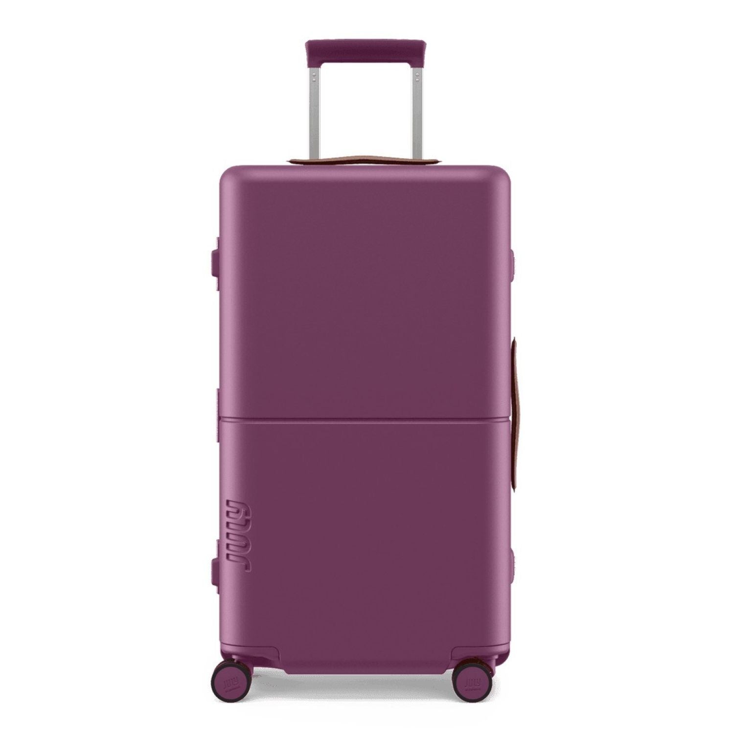 July Checked Trunk Polycarbonate Frame 28" Luggage (SA)
