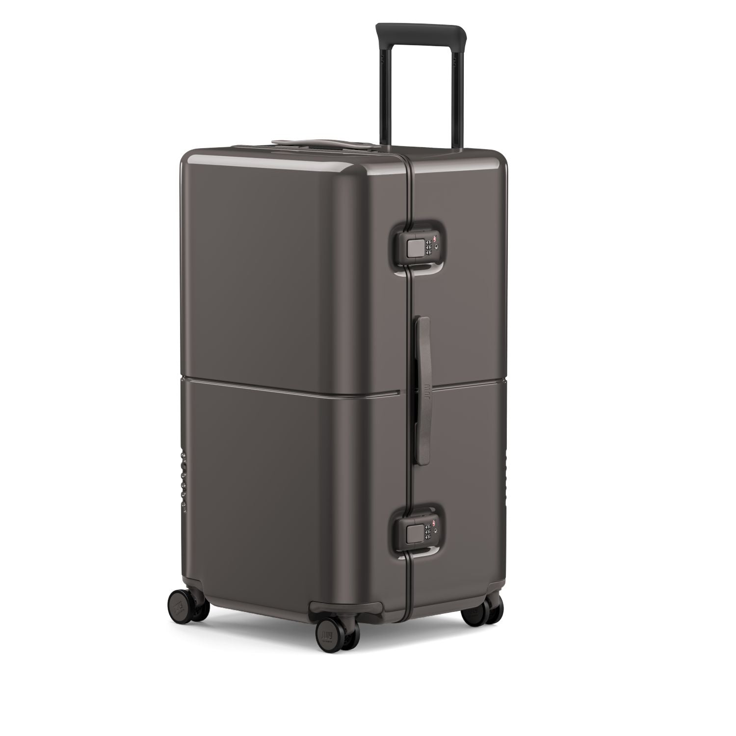 July Checked Trunk Polycarbonate Frame 28" Luggage (SA)