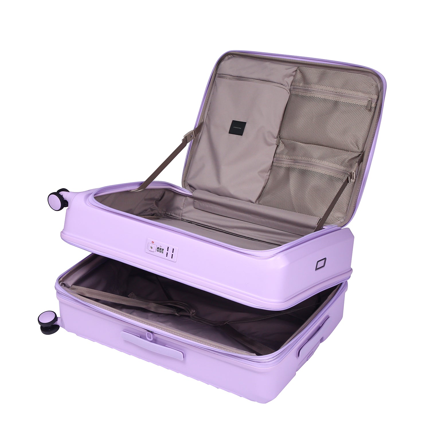CROSSING INVI 30" Large Expandable Luggage With Front & Middle Access V3