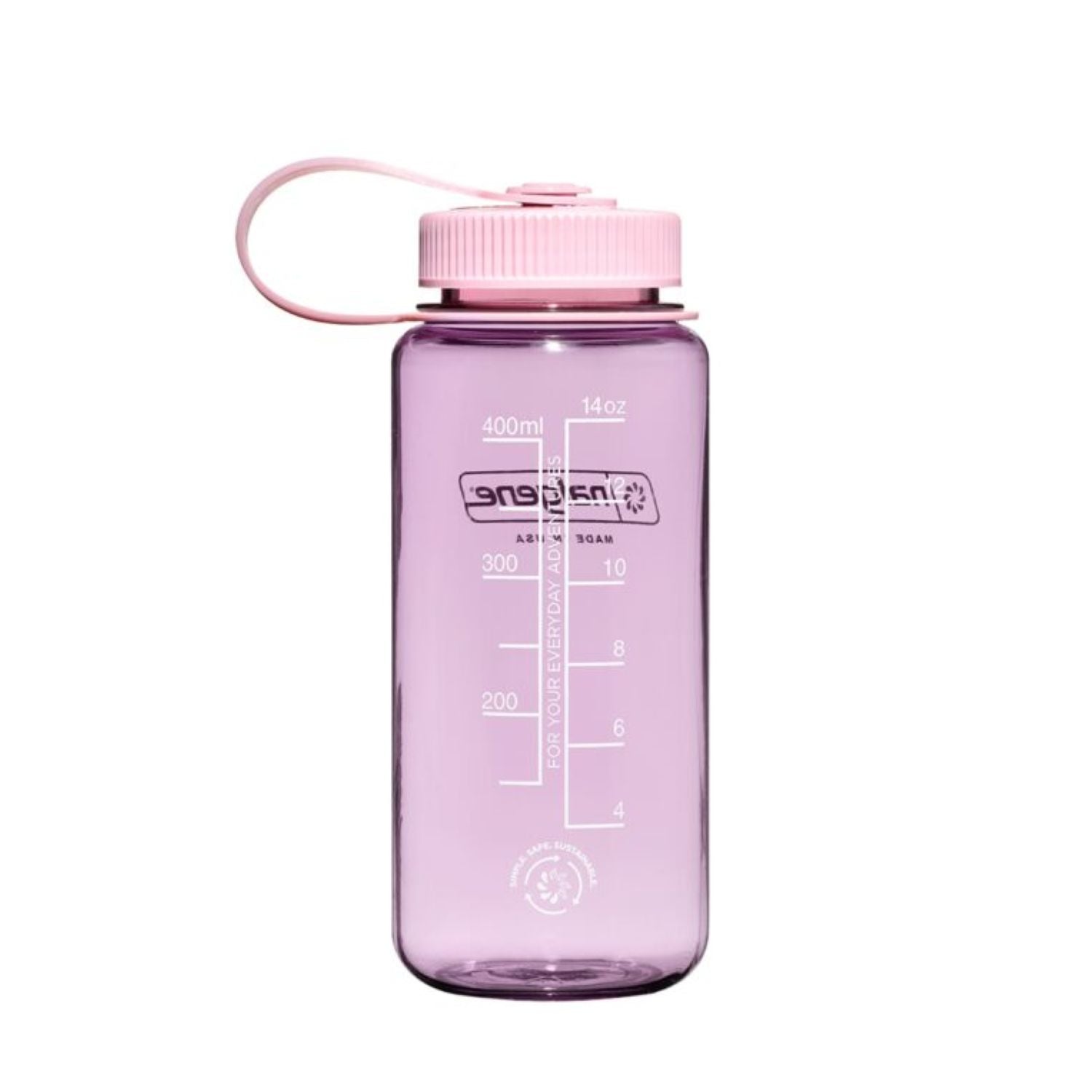 Nalgene 16oz Wide Mouth Sustain Water Bottle (Monochrome) | Gifts & Lifestyle, Non-insulated Water Bottles, Travel Accessories, Water Bottles | Nalgene Water Bottles-5