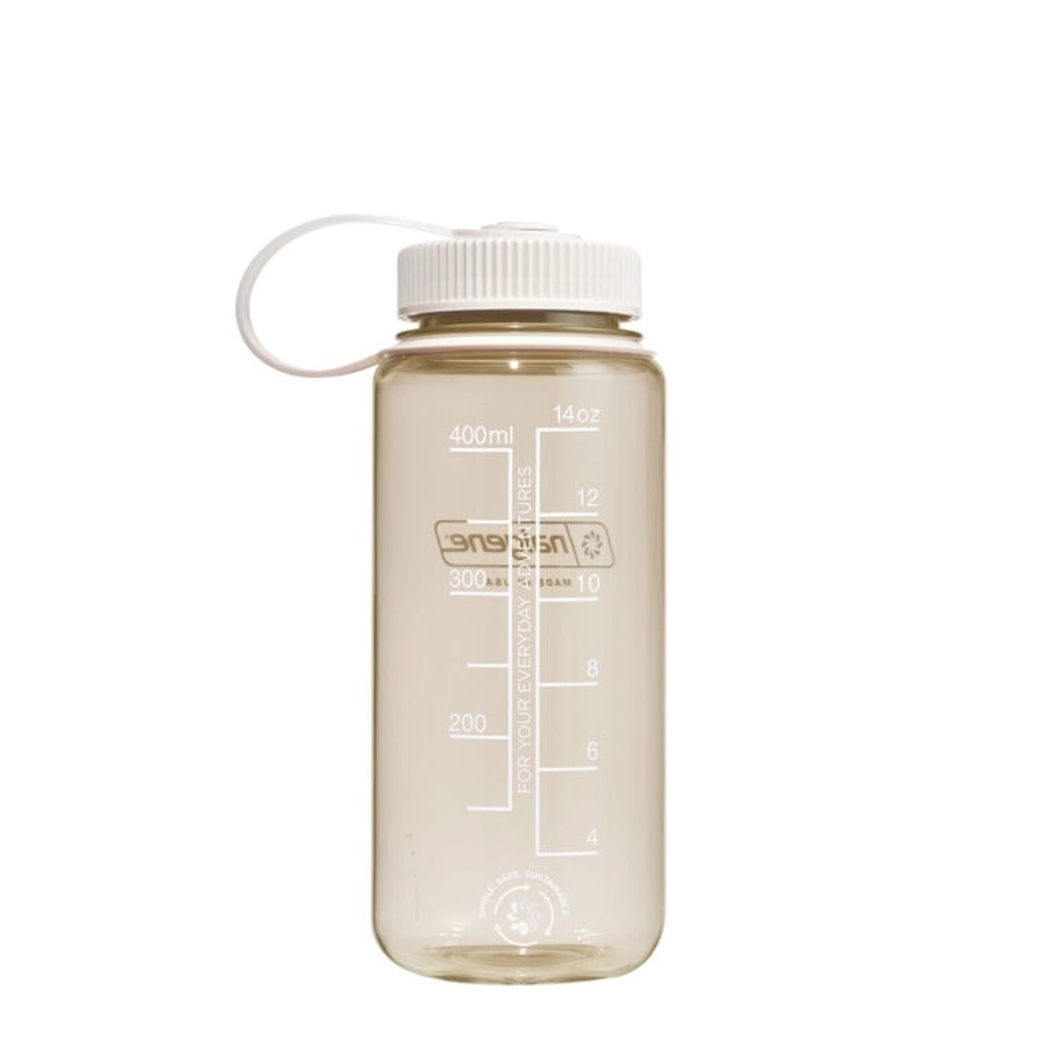 Nalgene 16oz Wide Mouth Sustain Water Bottle (Monochrome) | Gifts & Lifestyle, Non-insulated Water Bottles, Travel Accessories, Water Bottles | Nalgene Water Bottles-8