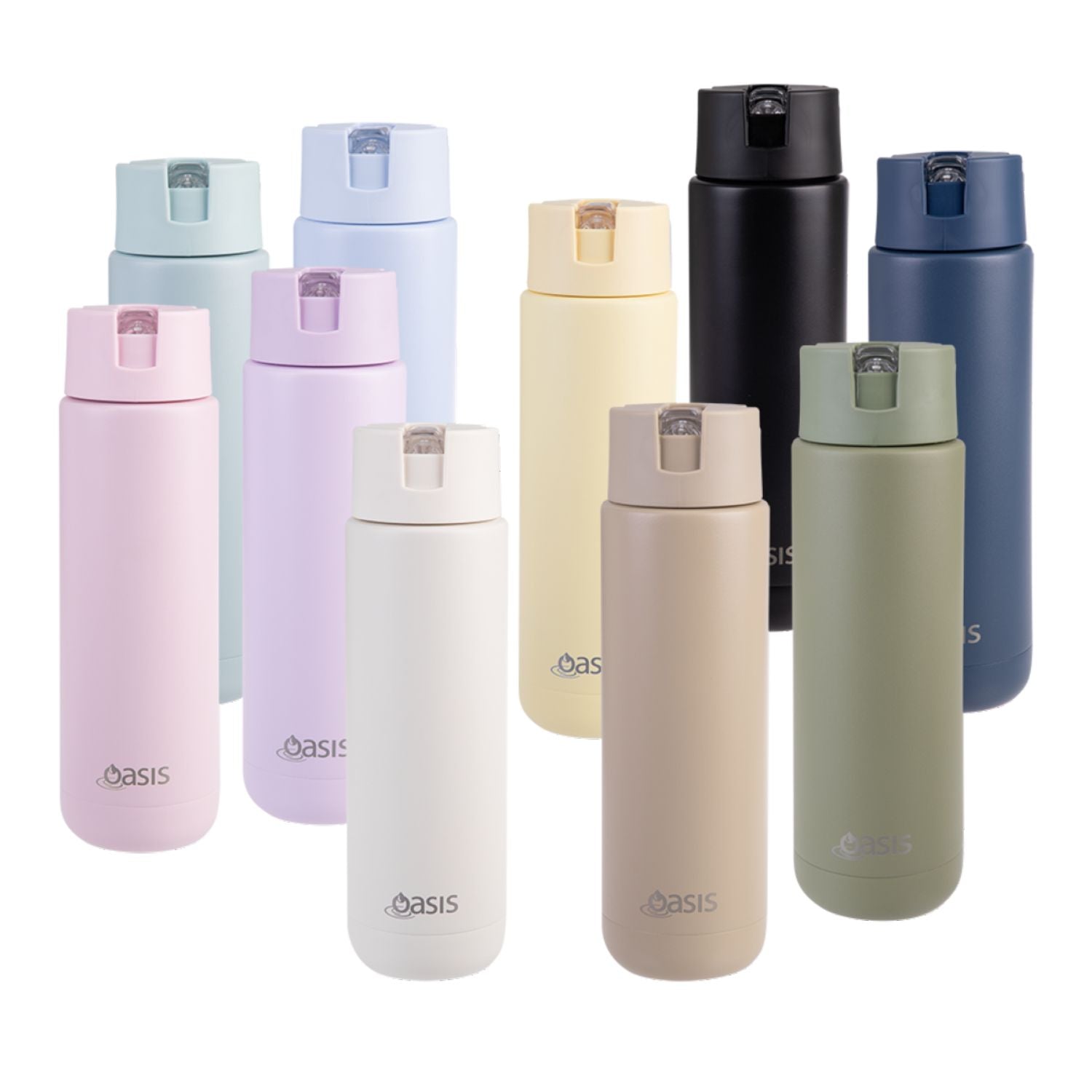 Oasis Stainless Steel Insulated Ceramic Moda Bottle 700ML (SA)