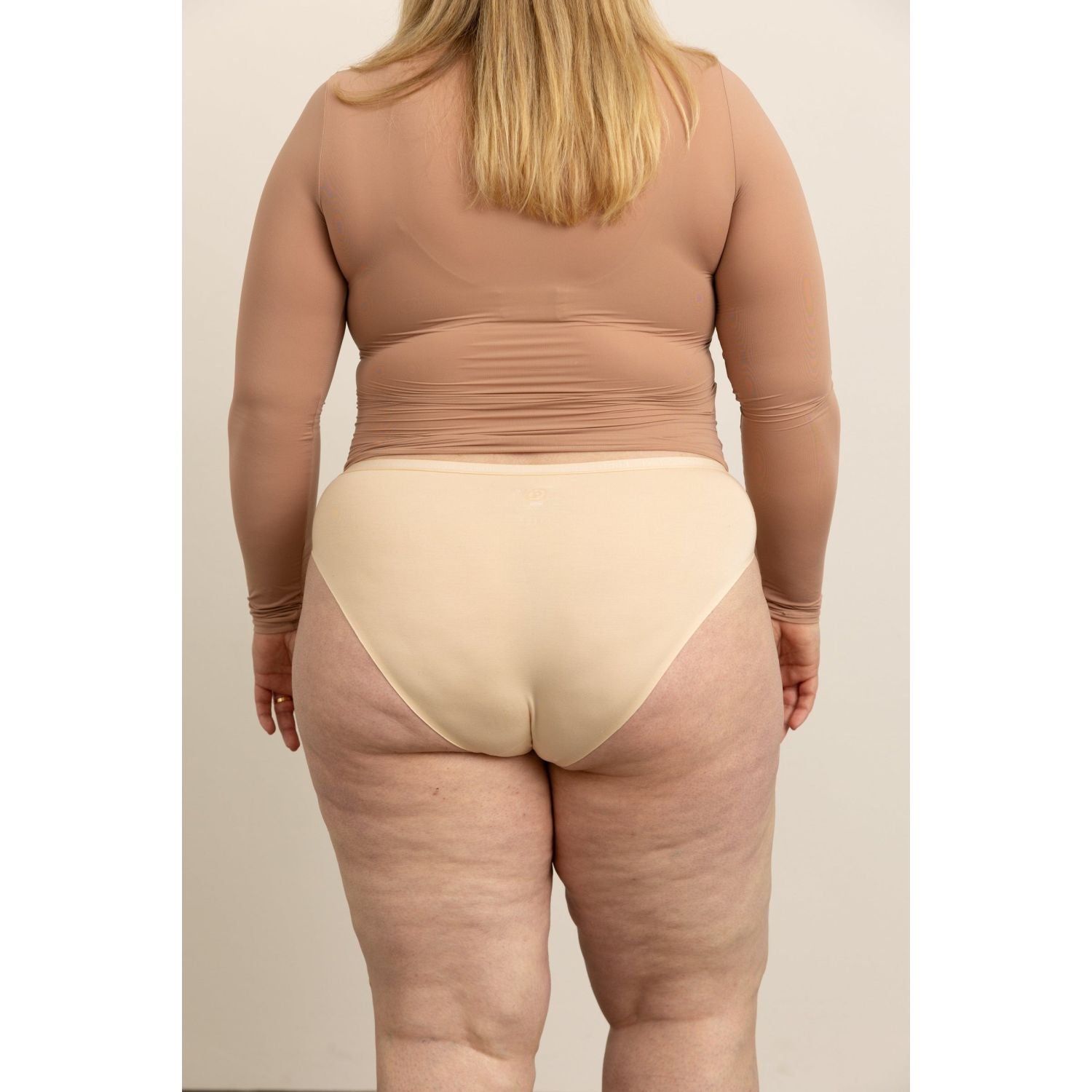 Paire BioTracker Women's High-Waisted Full Brief (Nude)