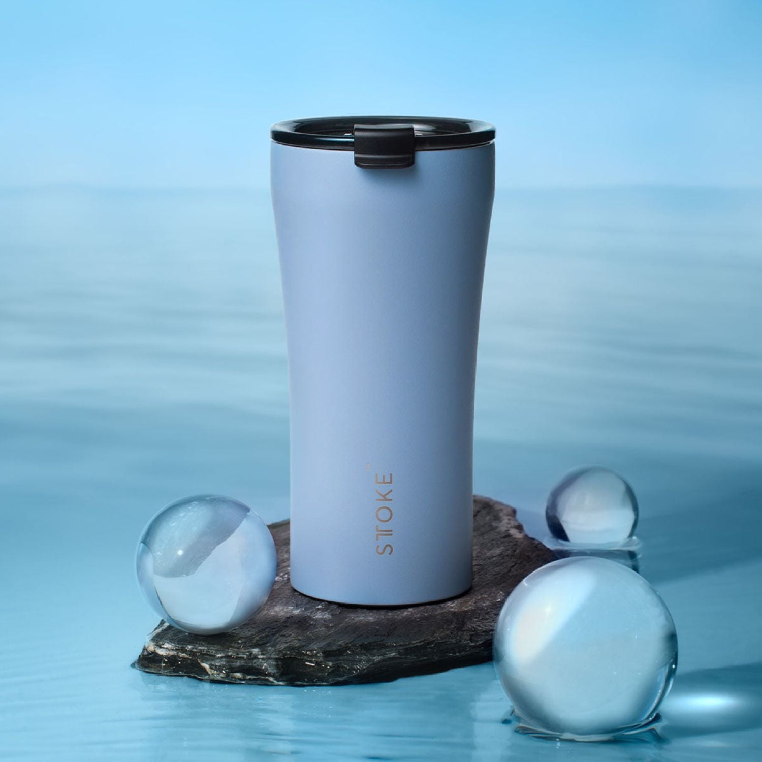 STTOKE Limited Edition Leakproof Ceramic Insulated Cup Powder Coating 16oz