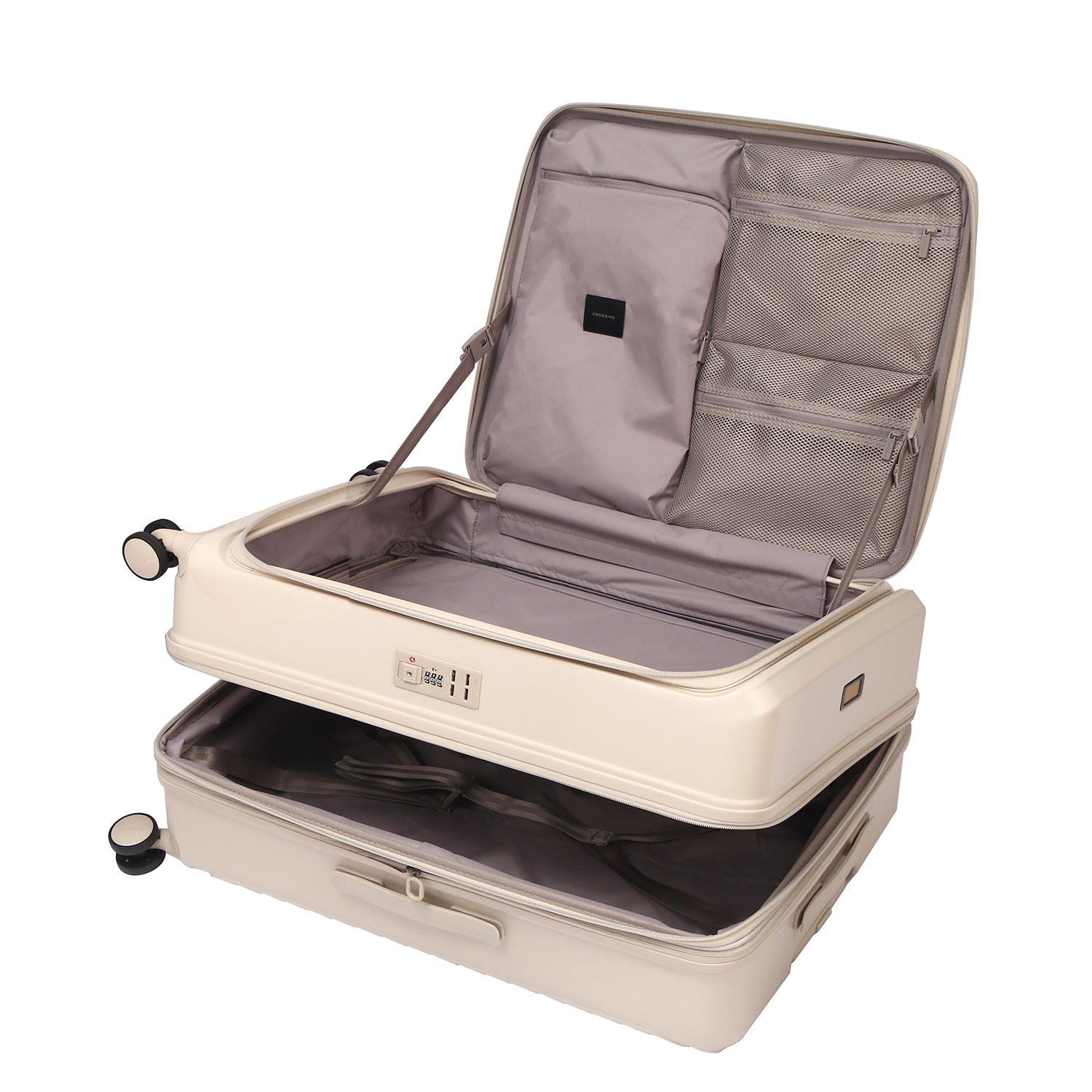 CROSSING INVI 30" Large Expandable Luggage With Front & Middle Access V3