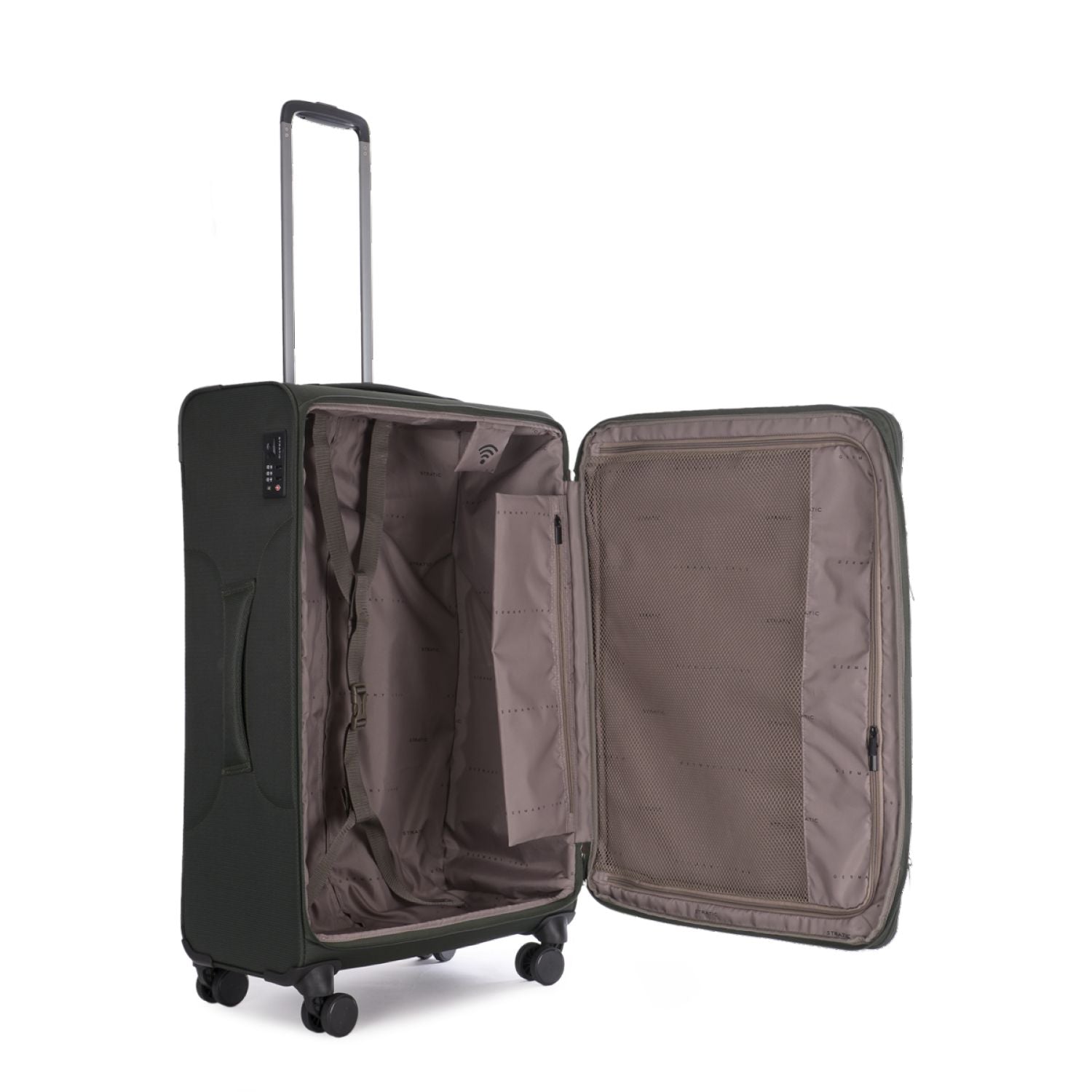 Stratic Light + Suitcase L With Front Access Opening