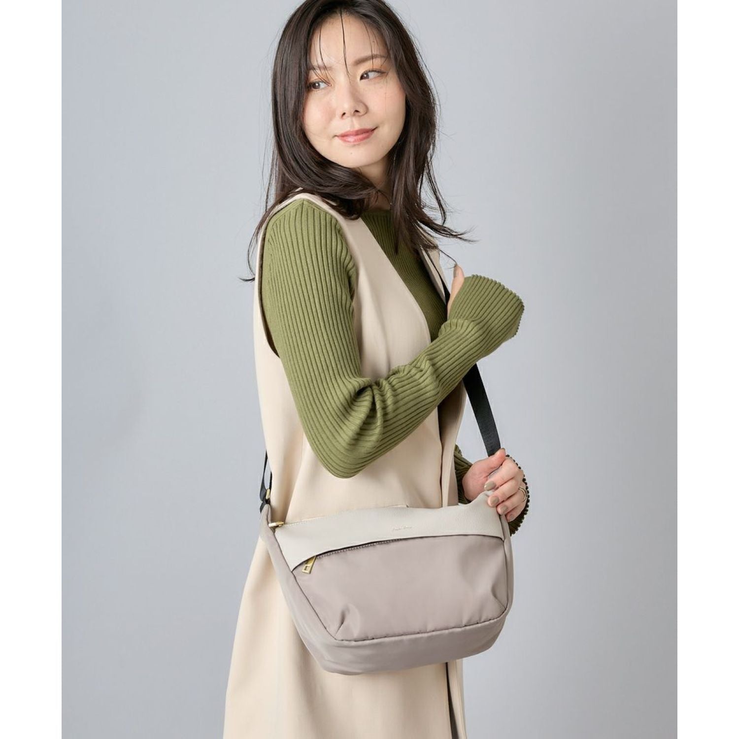 Legato Largo Polyester x Pu Mini Shoulder Bag