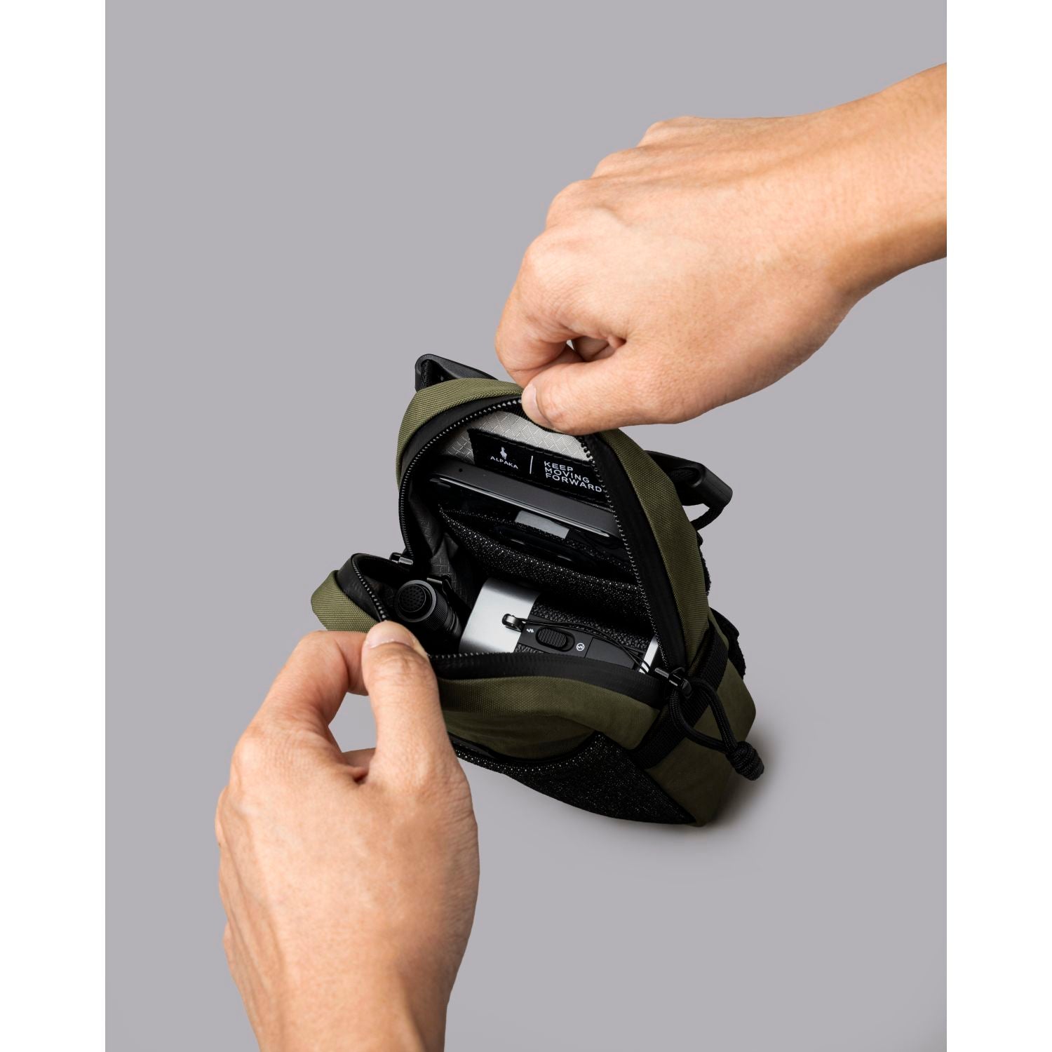 ALPAKA Modular Shoulder Pocket Max Nylon Washed