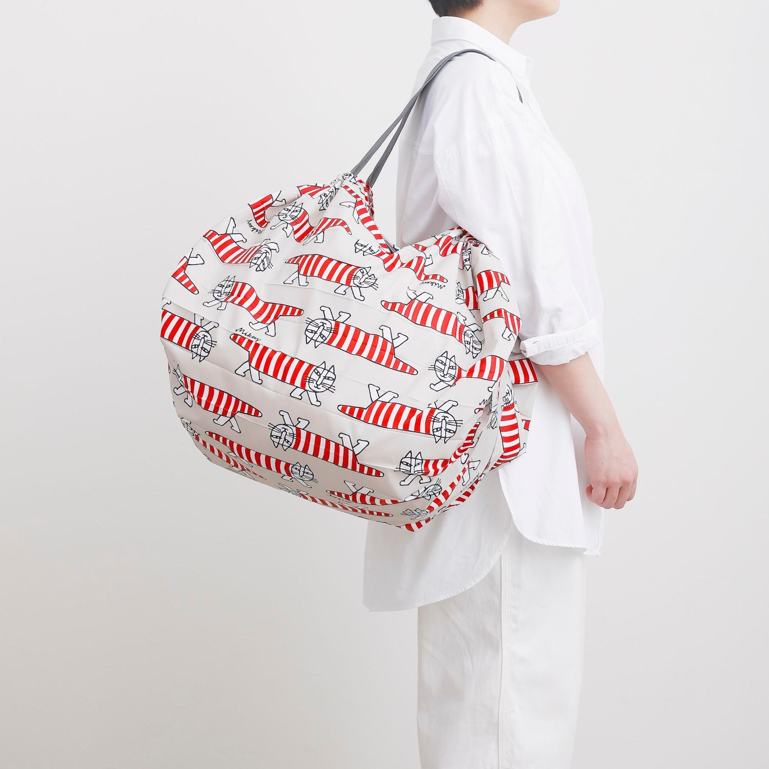 Shupatto X Lisa Larson Foldable Tote Large | Bags, Bags for Women, Foldable Bags, Handbags, Shoulder Bags, Tote Bags, Travel Accessories | Shupatto-13