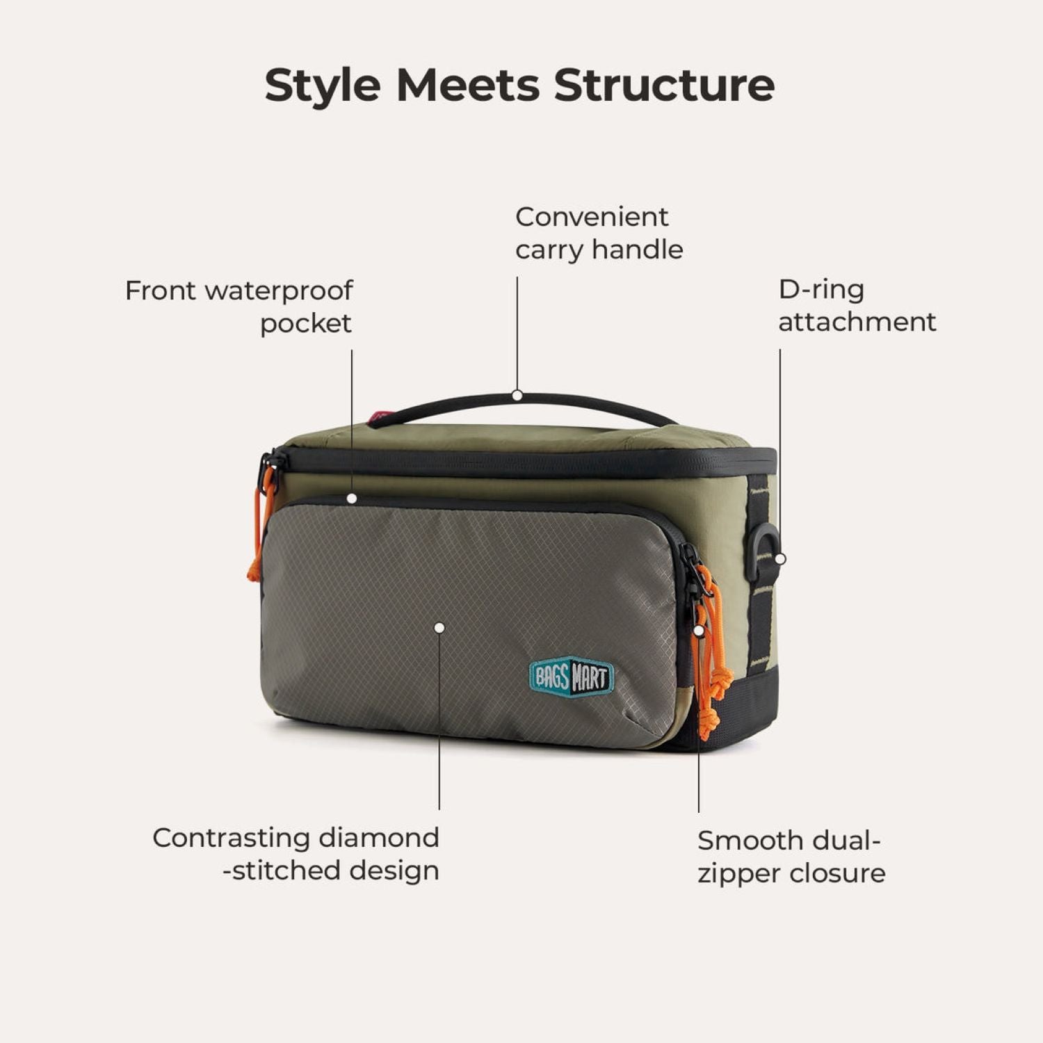 Bagsmart Blast Hanging Toiletry Bag 4.5L