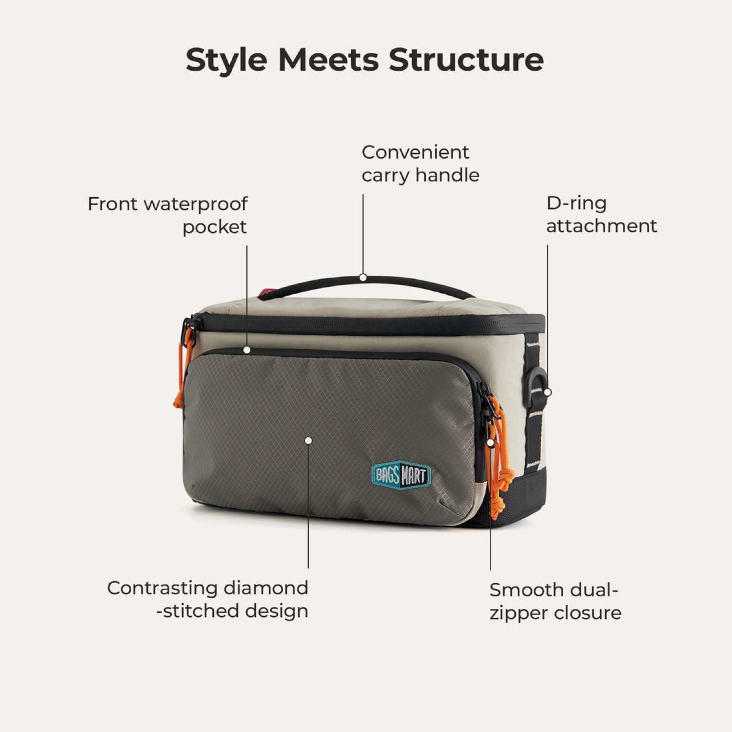 Bagsmart Blast Hanging Toiletry Bag 4.5L