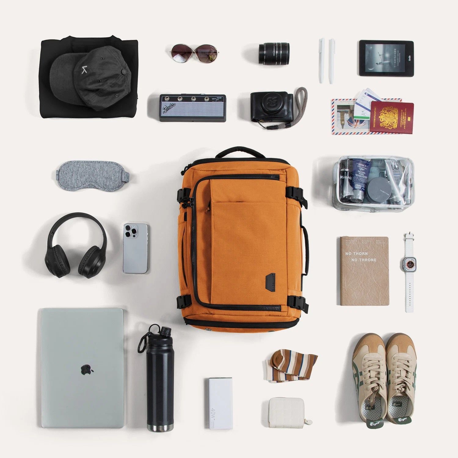 Bagsmart Blast Quick Access Carry On Travel Backpack Extended 38L