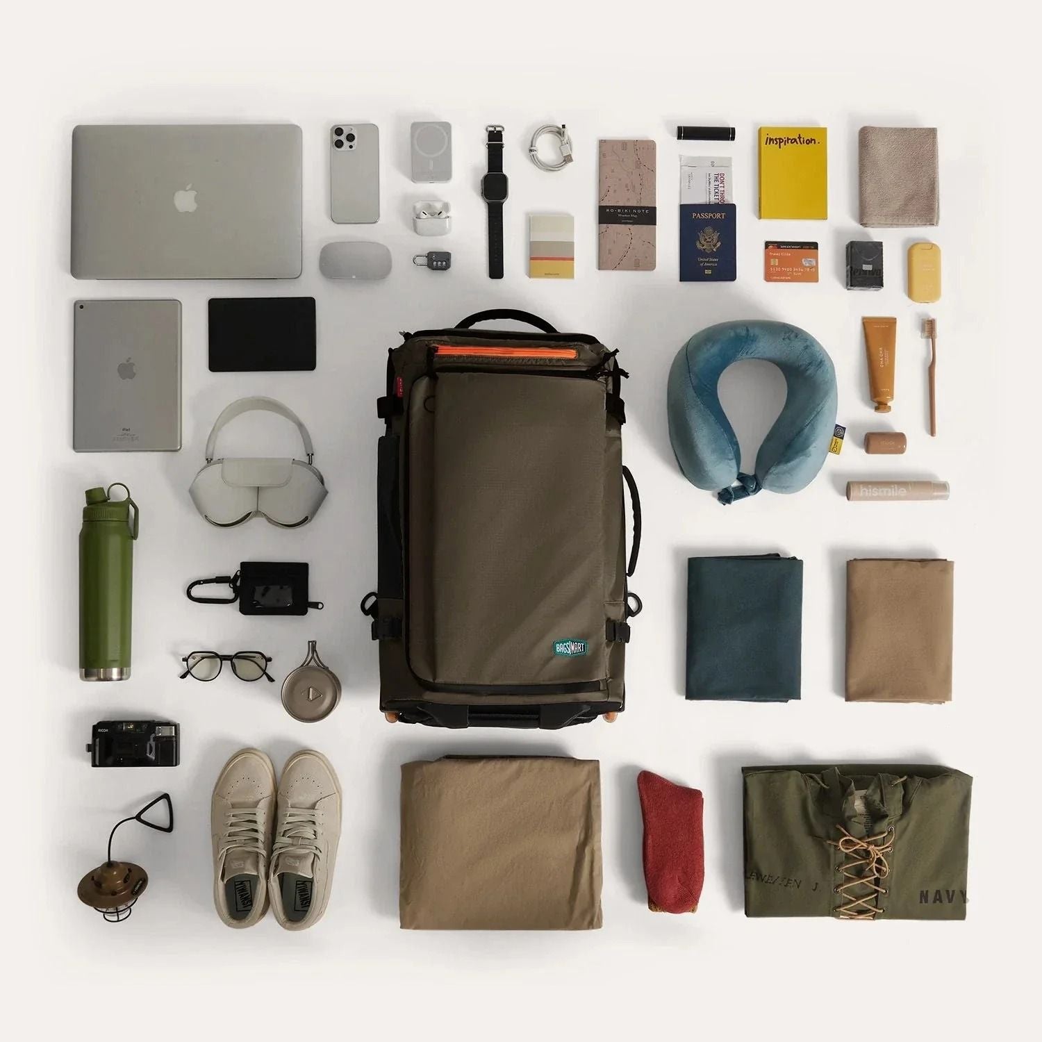 Bagsmart Blast Roller Backpack 43L