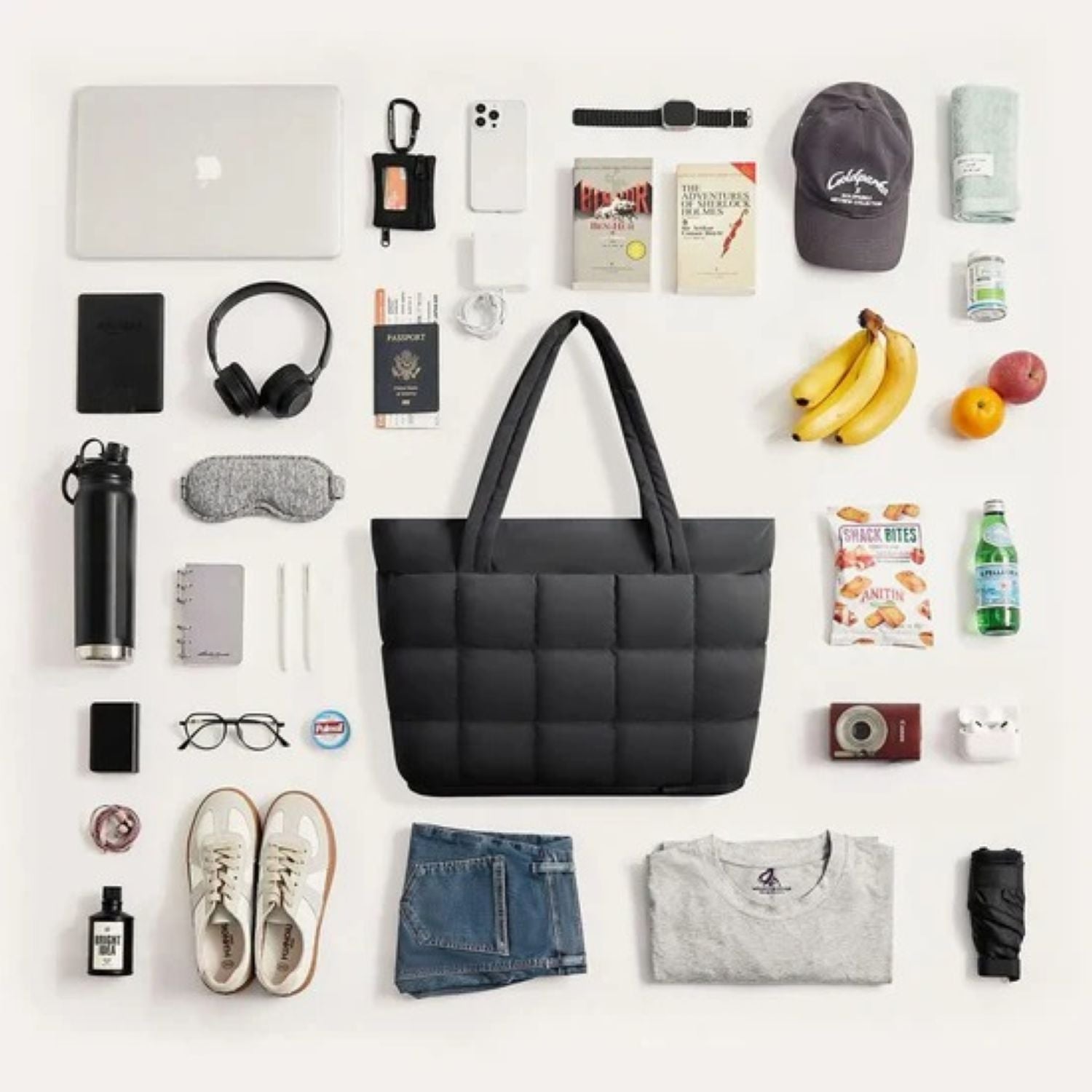 Bagsmart Bubble Puffer Tote 22L - 28L