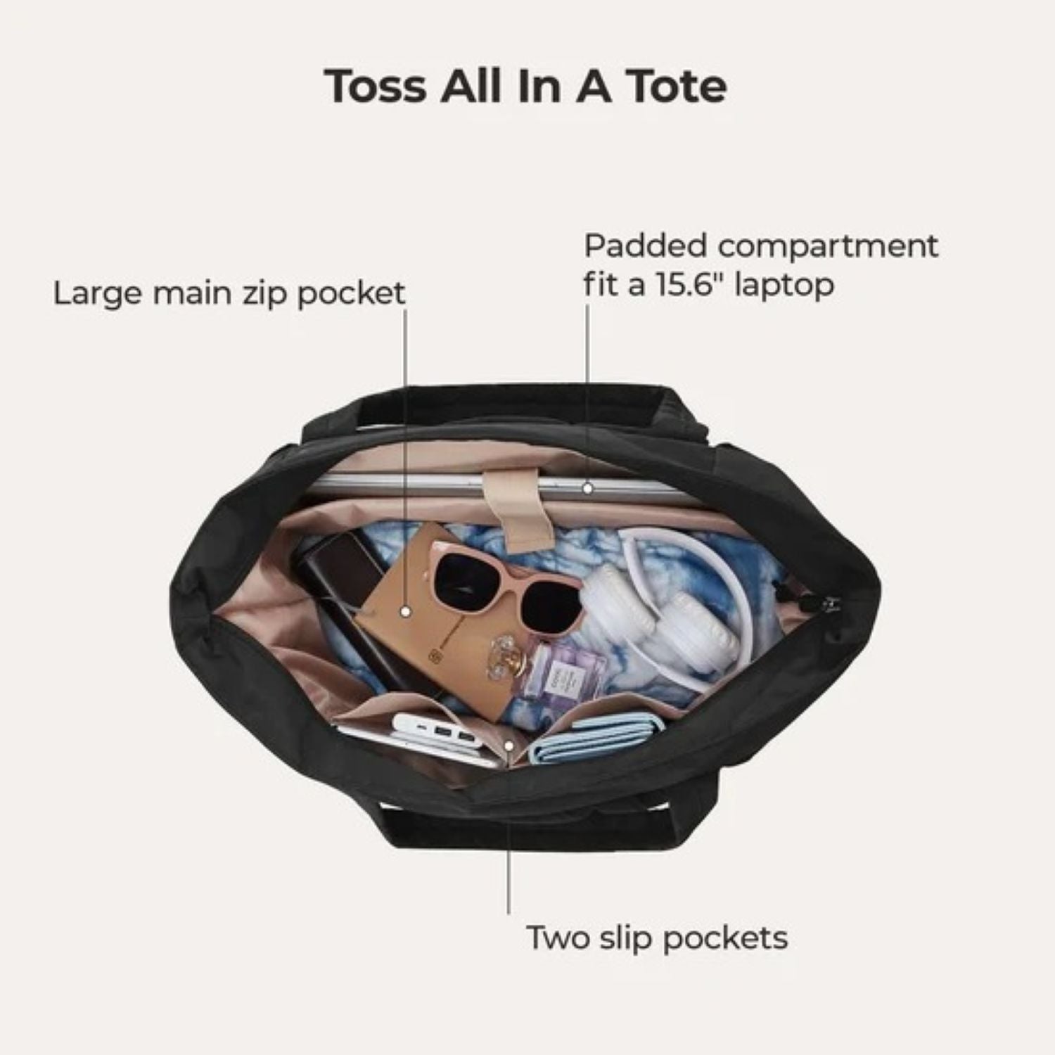 Bagsmart Bubble Puffer Tote 22L - 28L
