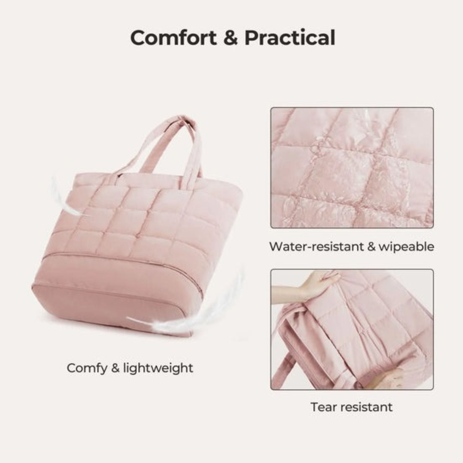 Bagsmart Bubble Puffer Tote 22L - 28L