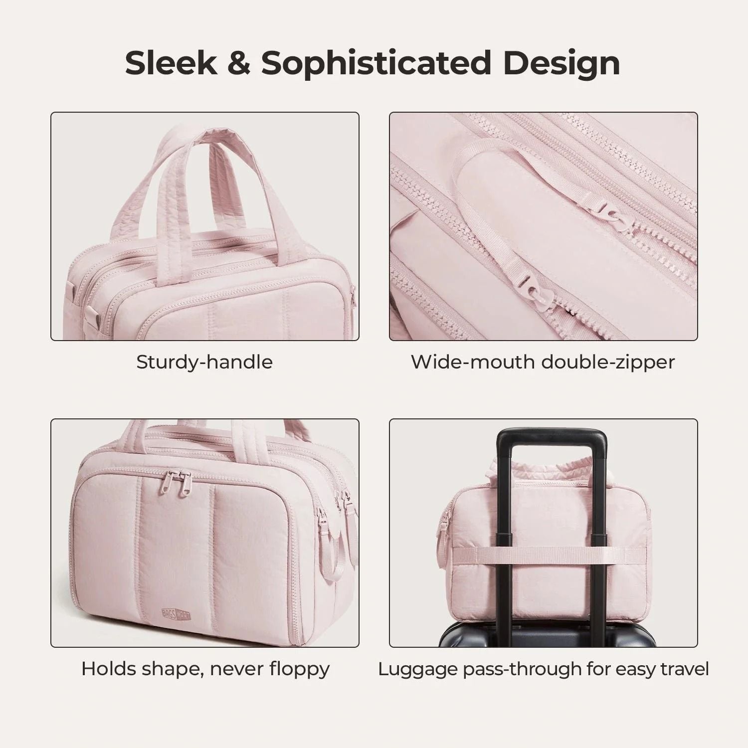 Bagsmart Crush Hanging Toiletry Bag