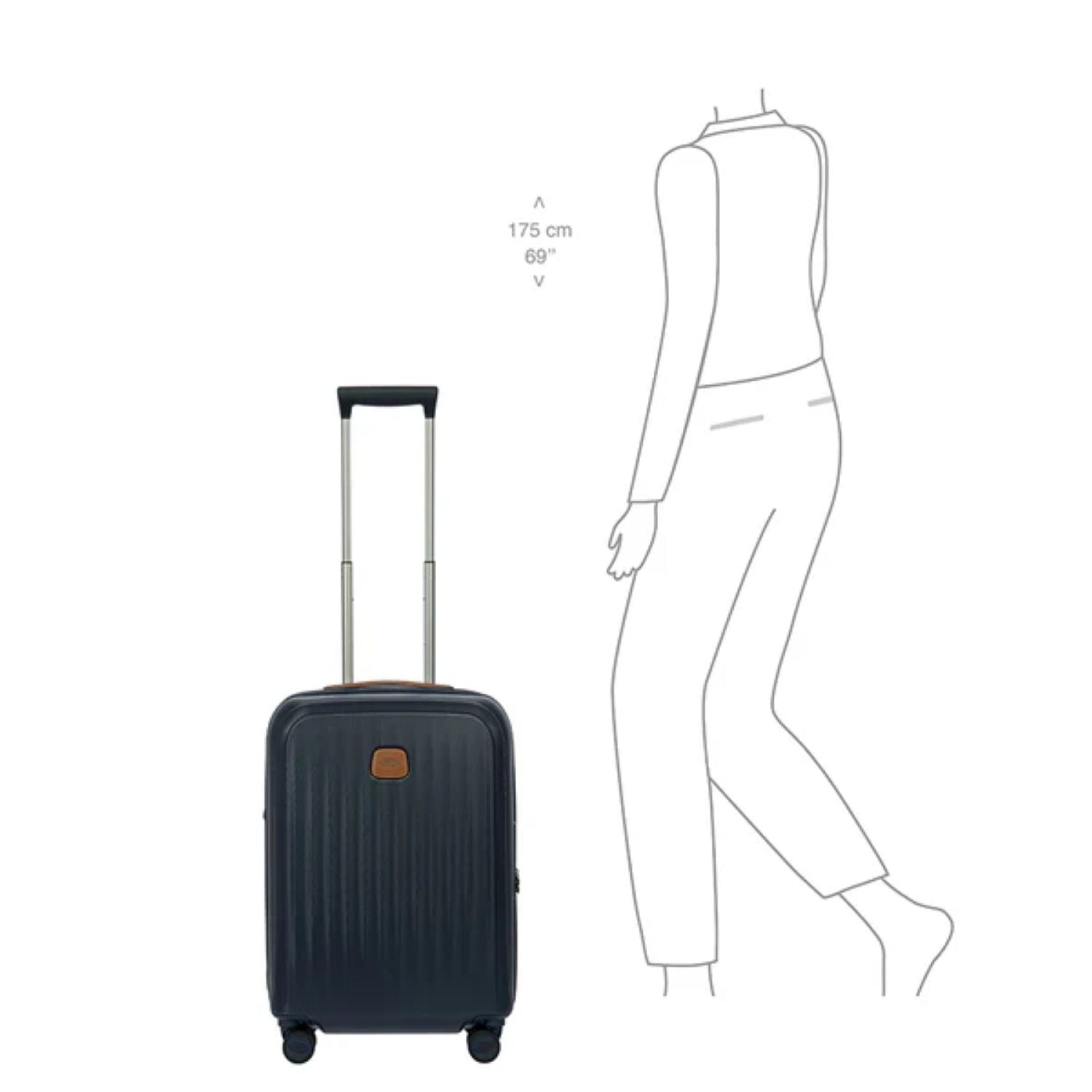 Bric'S Taormina 21" Carry-On Spinner Expandable