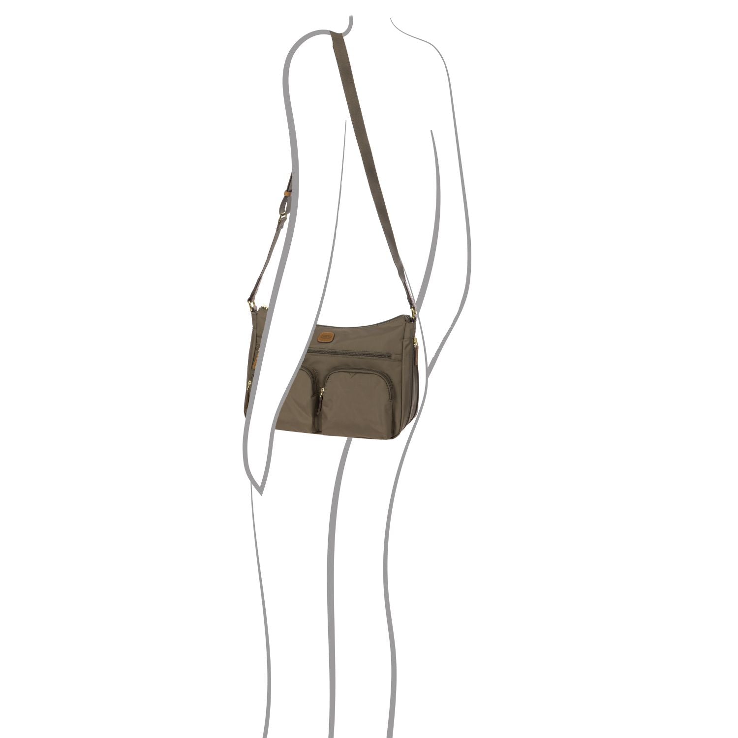 BRIC'S X-Bag Expandable Shoulder Bag