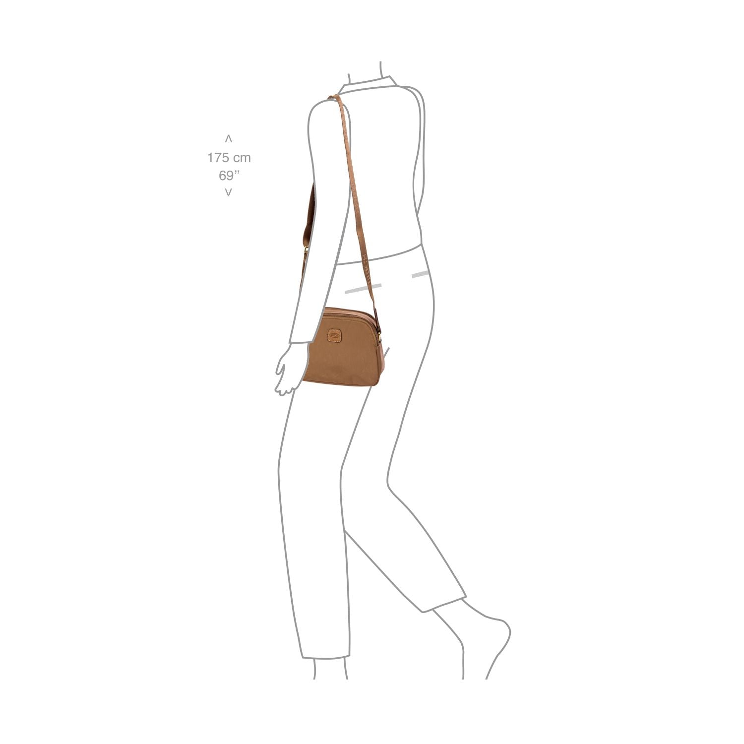 BRIC'S X-Bag Travel Shoulder Bag - Small