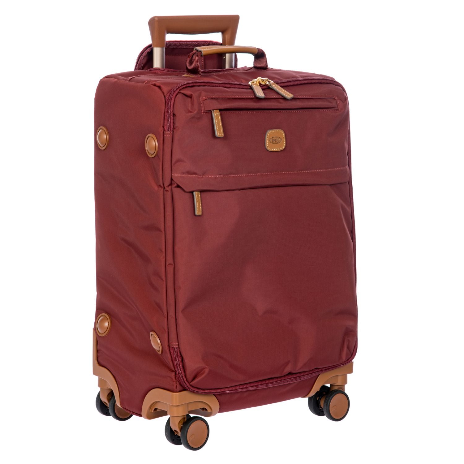 BRIC'S X-Travel 22" Carry On Luggage With Front Access Opening Spinner