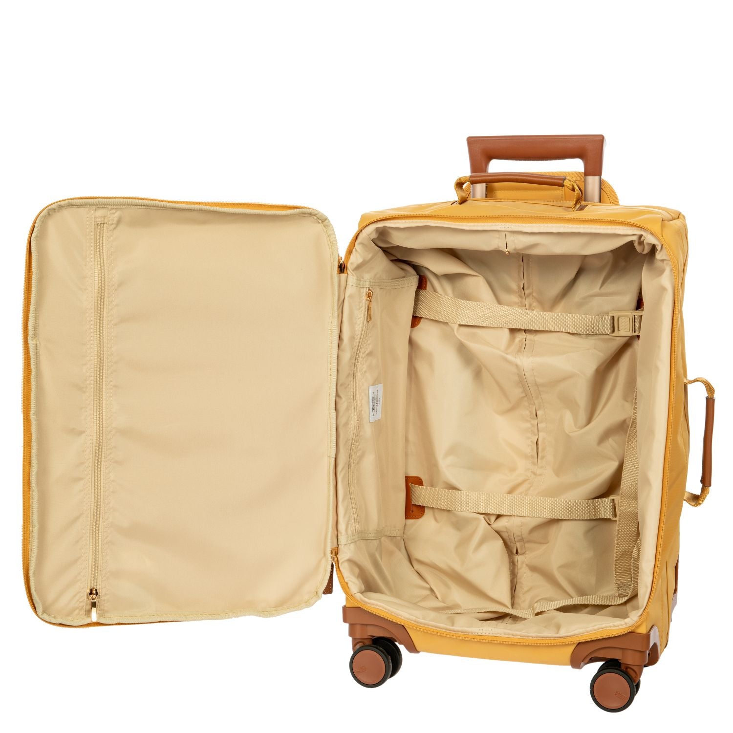 BRIC'S X-Travel 22" Carry On Luggage With Front Access Opening Spinner