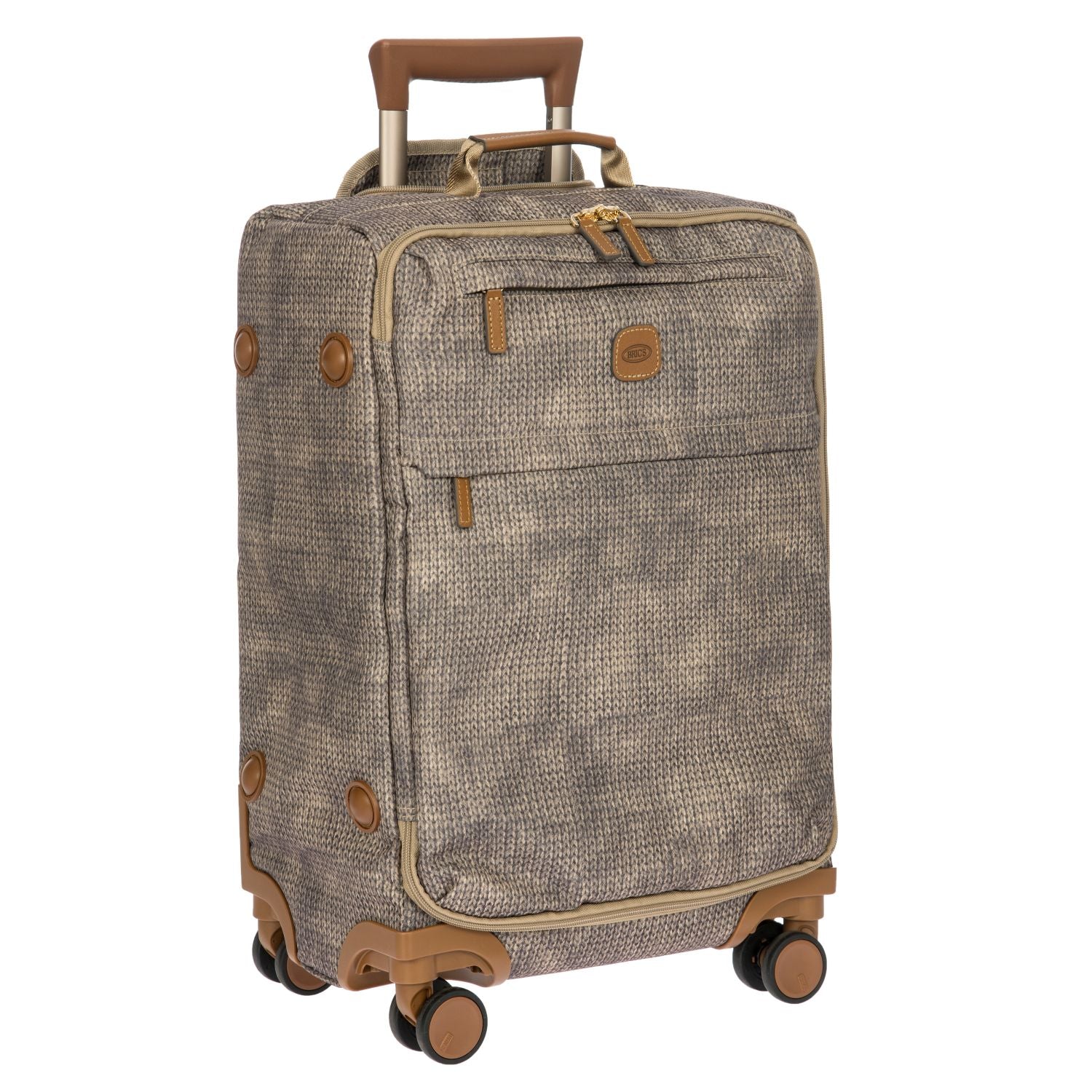 BRIC'S X-Travel 22" Carry On Luggage With Front Access Opening Spinner