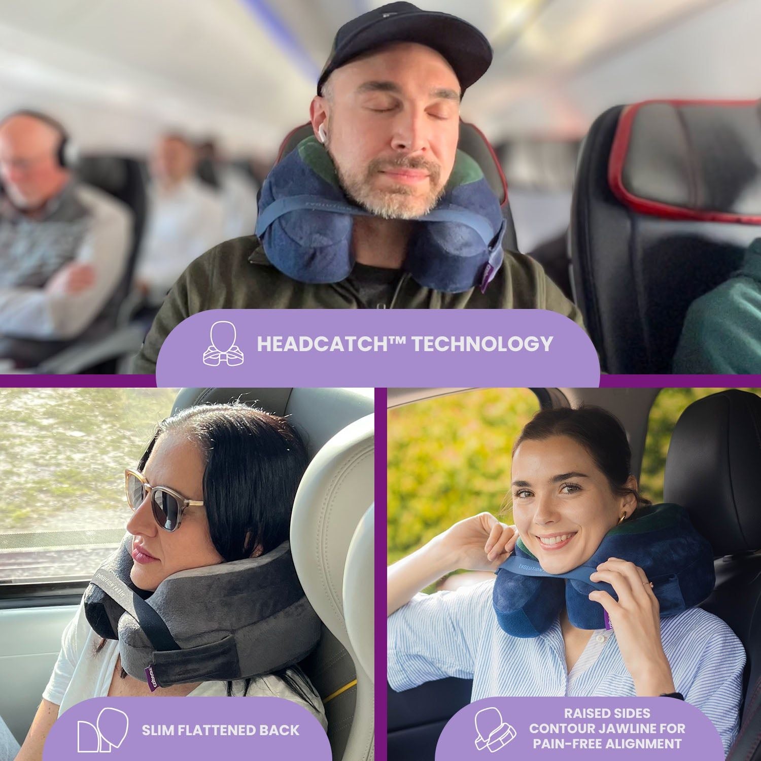 Cabeau Evolution Earth Deluxe Travel Pillow