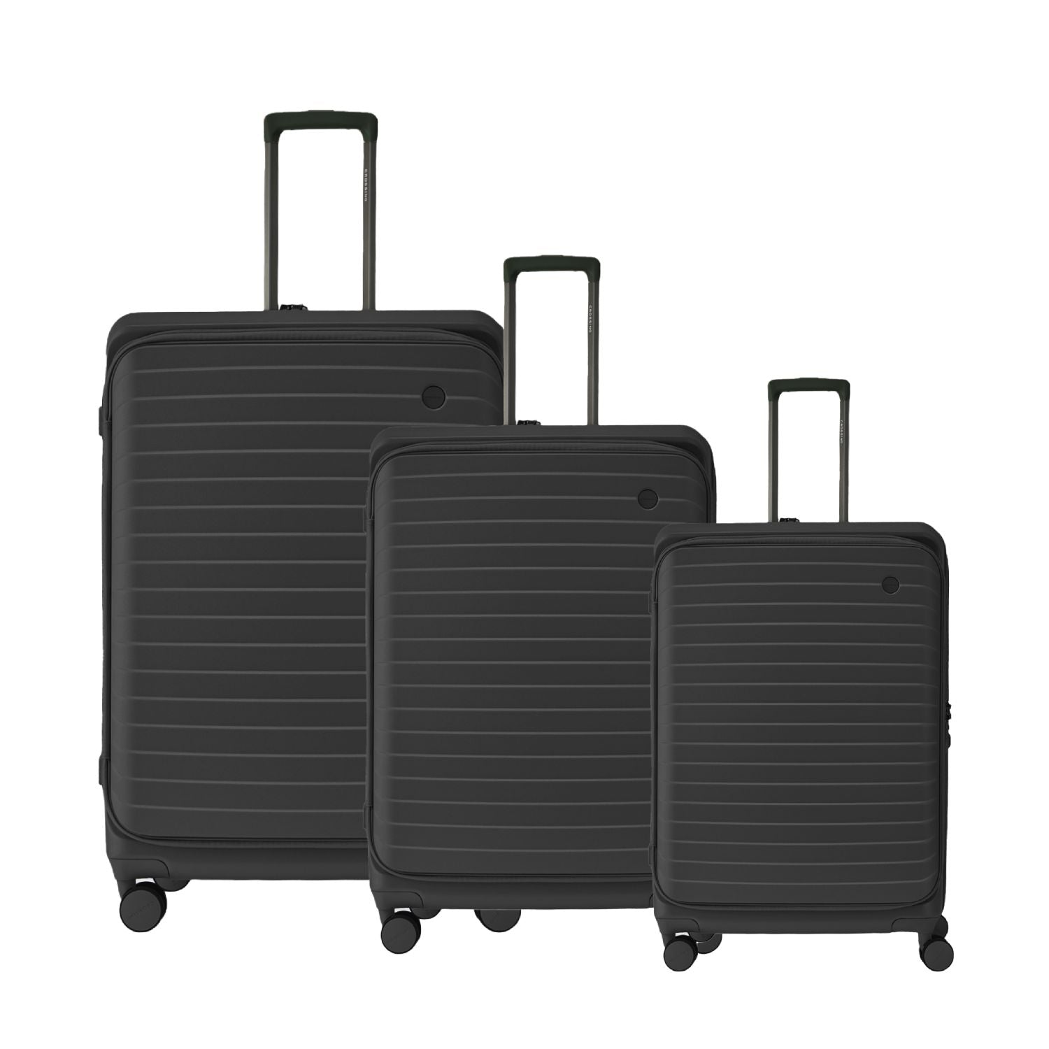 CROSSING INVI 30" Large Expandable Luggage With Front & Middle Access