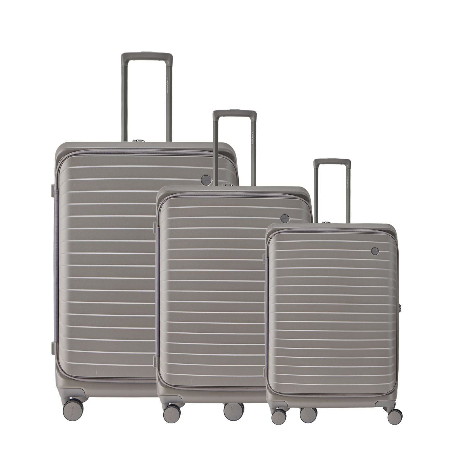 CROSSING INVI 30" Large Expandable Luggage With Front & Middle Access