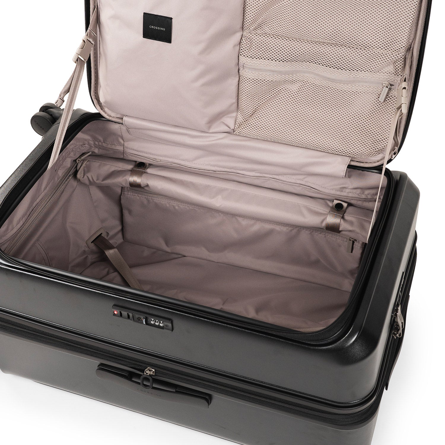 CROSSING INVI TRUNK 30" Large Expandable Luggage With Front & Middle Access