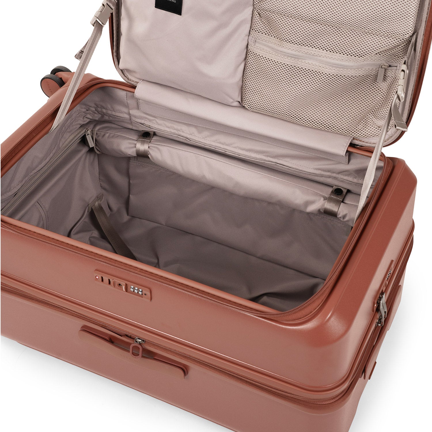 CROSSING INVI TRUNK 30" Large Expandable Luggage With Front & Middle Access