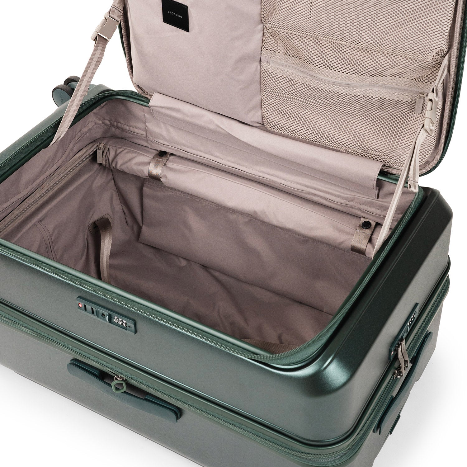 CROSSING INVI TRUNK 30" Large Expandable Luggage With Front & Middle Access