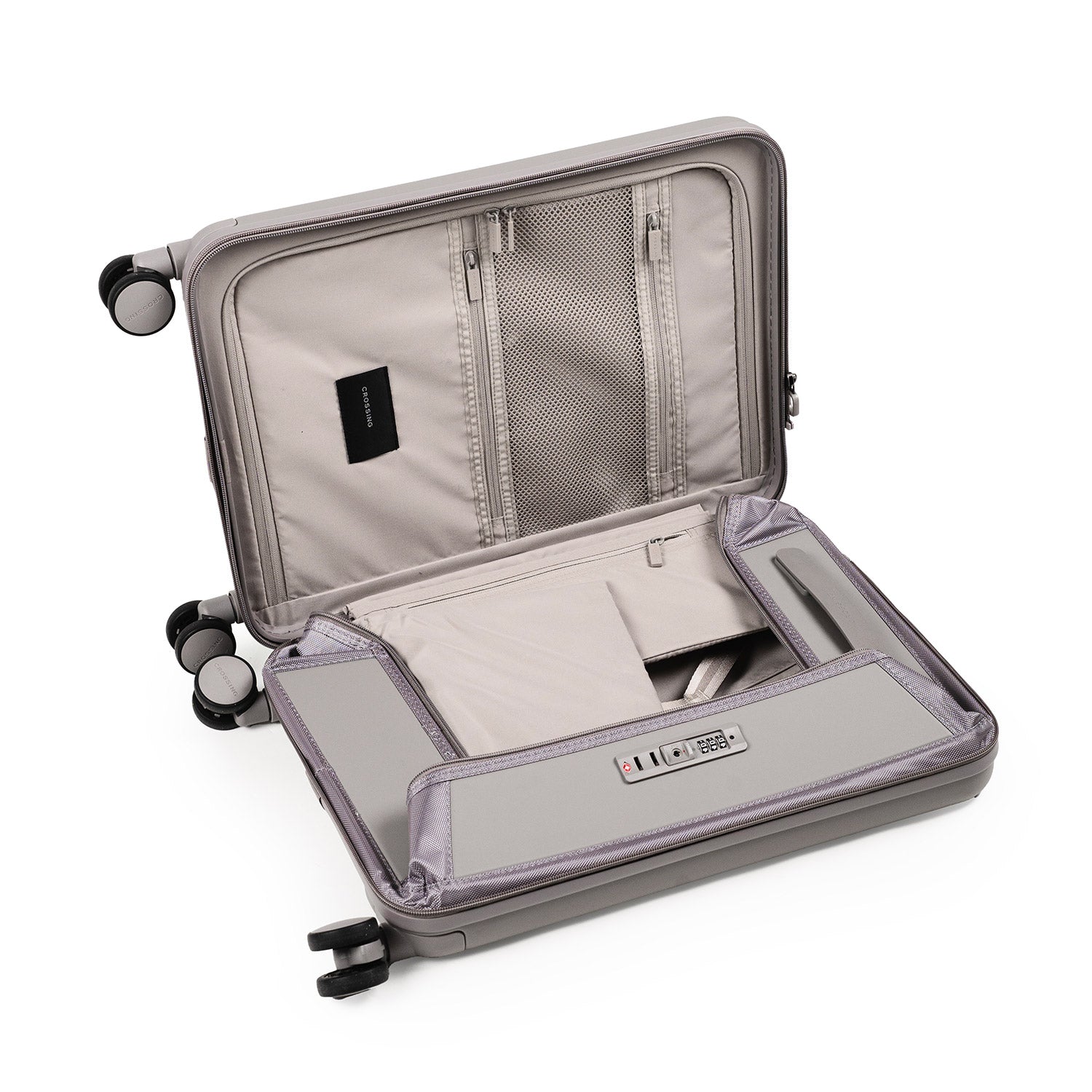 Crossing Ori Collapsible Polycarbonate Carry On 20" Luggage