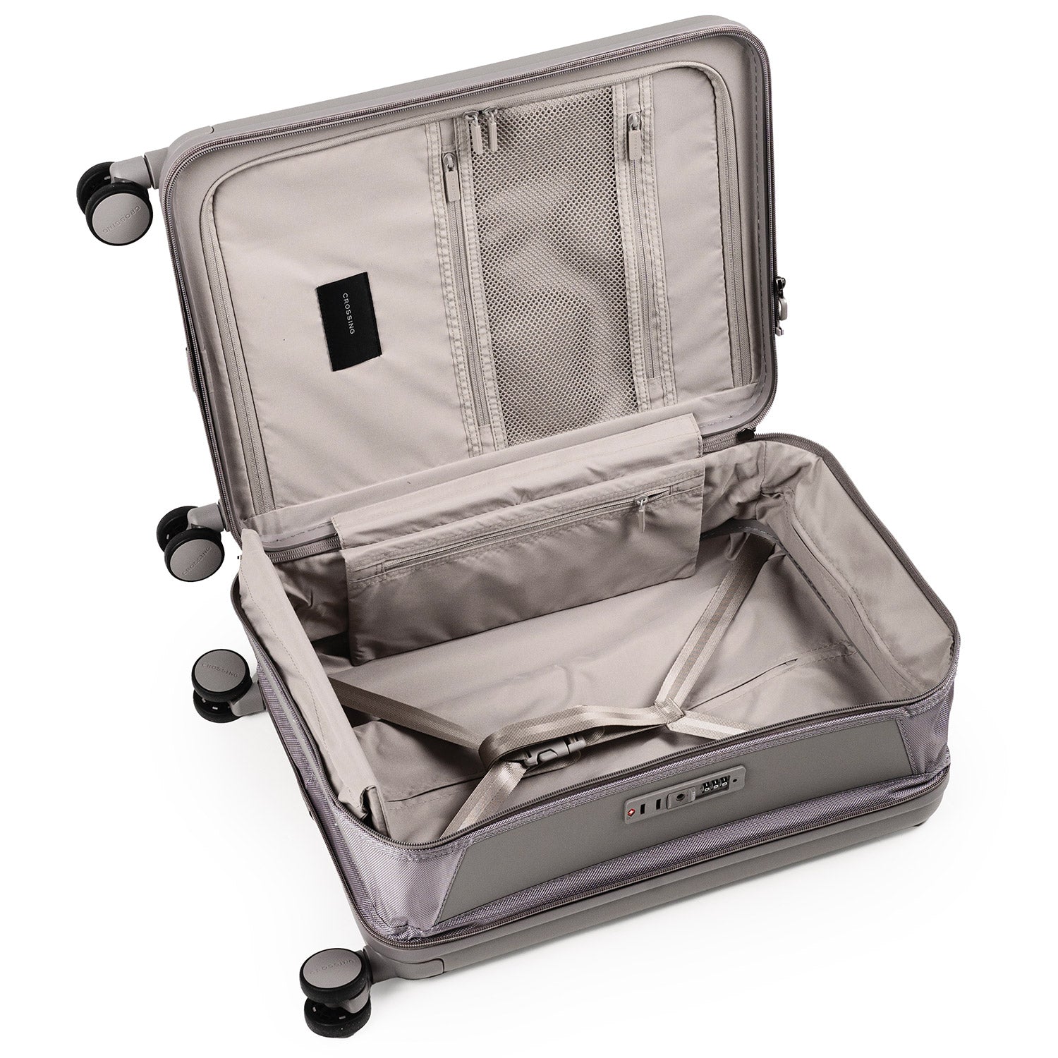 Crossing Ori Collapsible Polycarbonate Carry On 20" Luggage