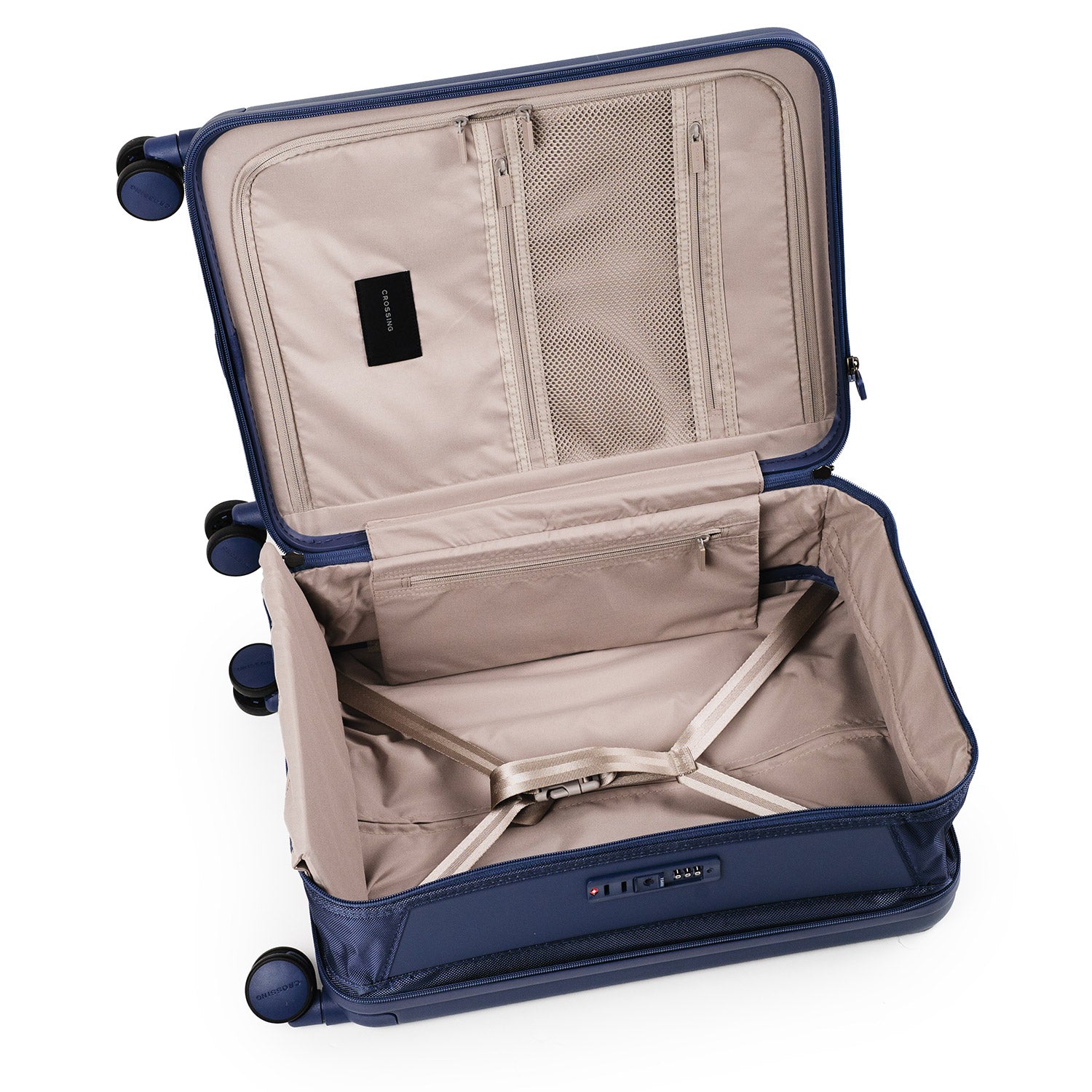 Crossing Ori Collapsible Polycarbonate Carry On 20" Luggage