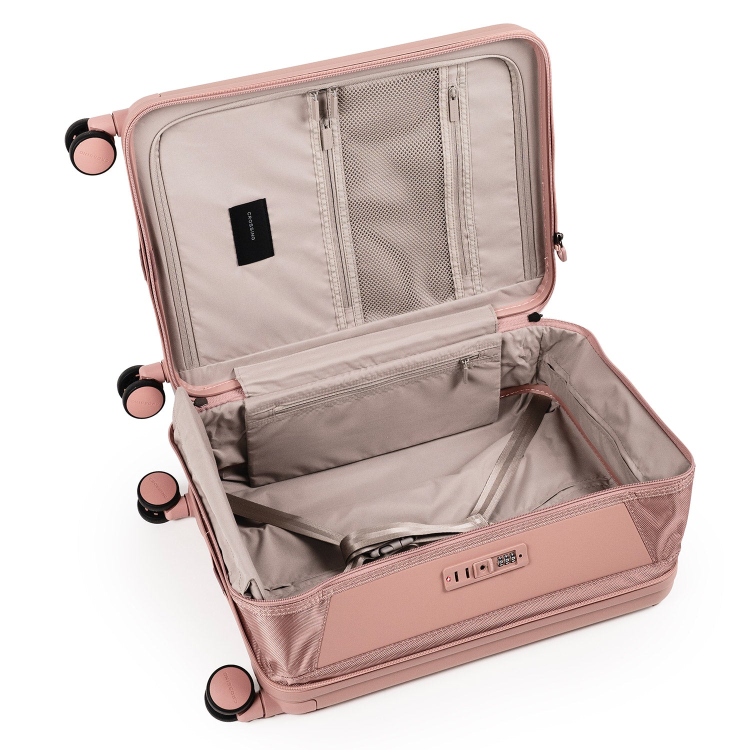 Crossing Ori Collapsible Polycarbonate Carry On 20" Luggage