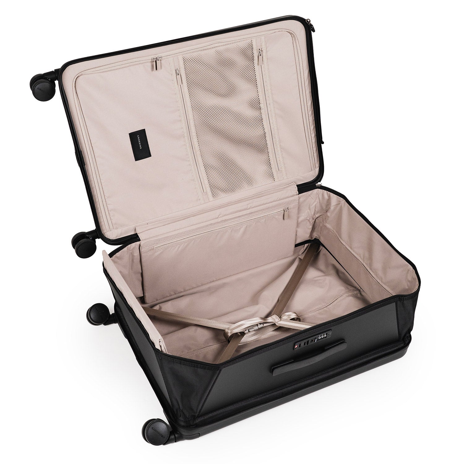 Crossing Ori Collapsible Polycarbonate Medium 26" Luggage