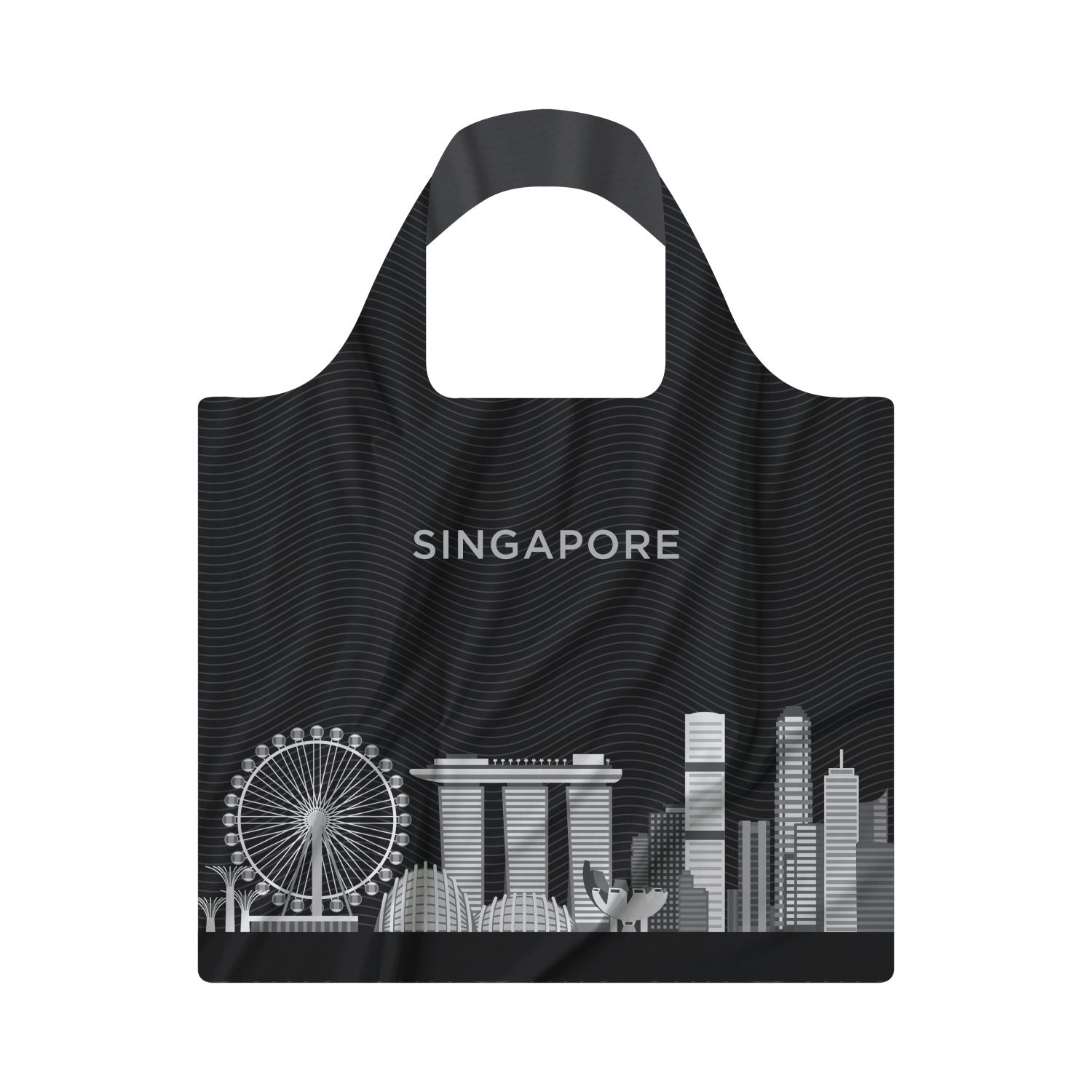 Crossing Recycled Foldable Tote Bag