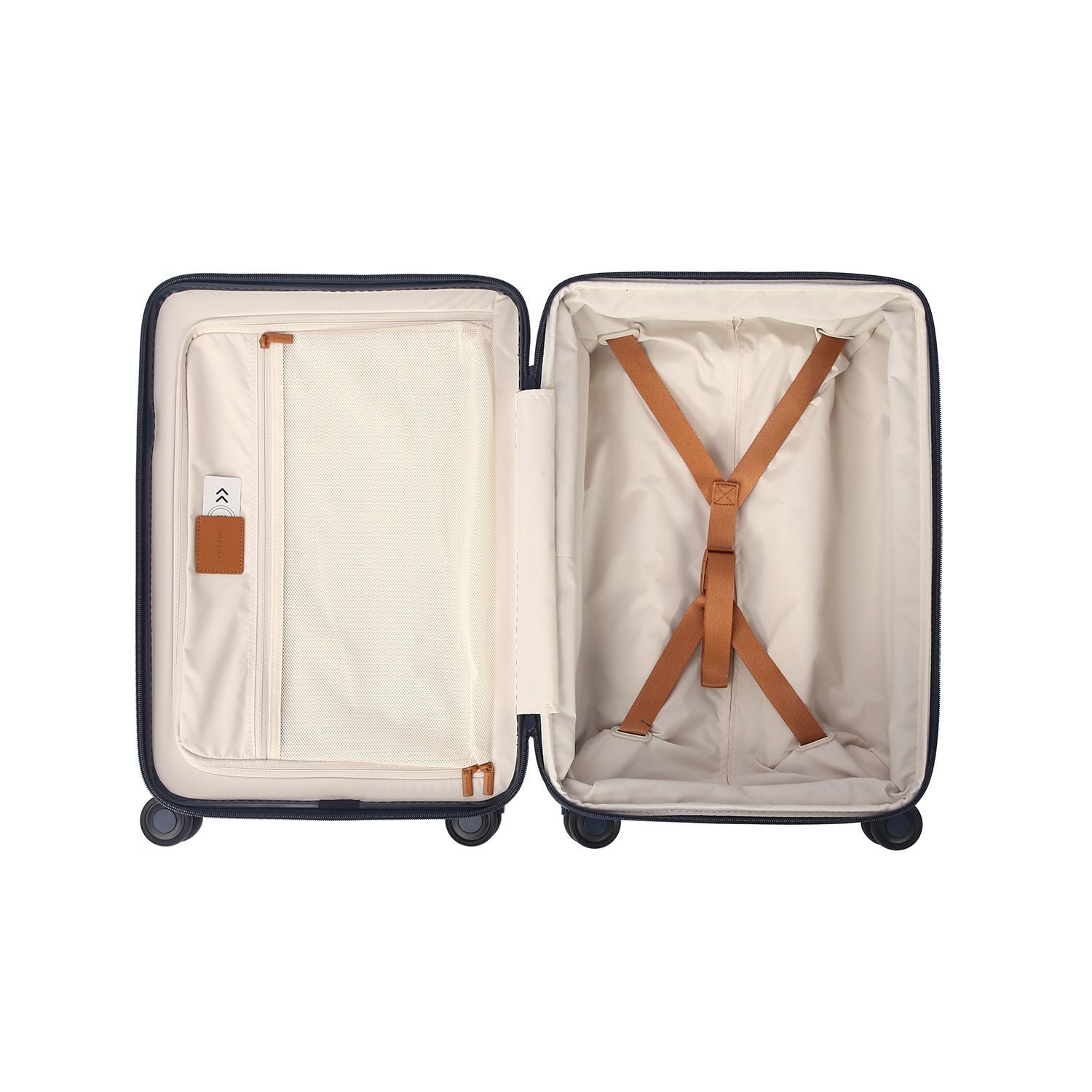 Crossing RIVE Polycarbonate Hard Case Carry On Luggage