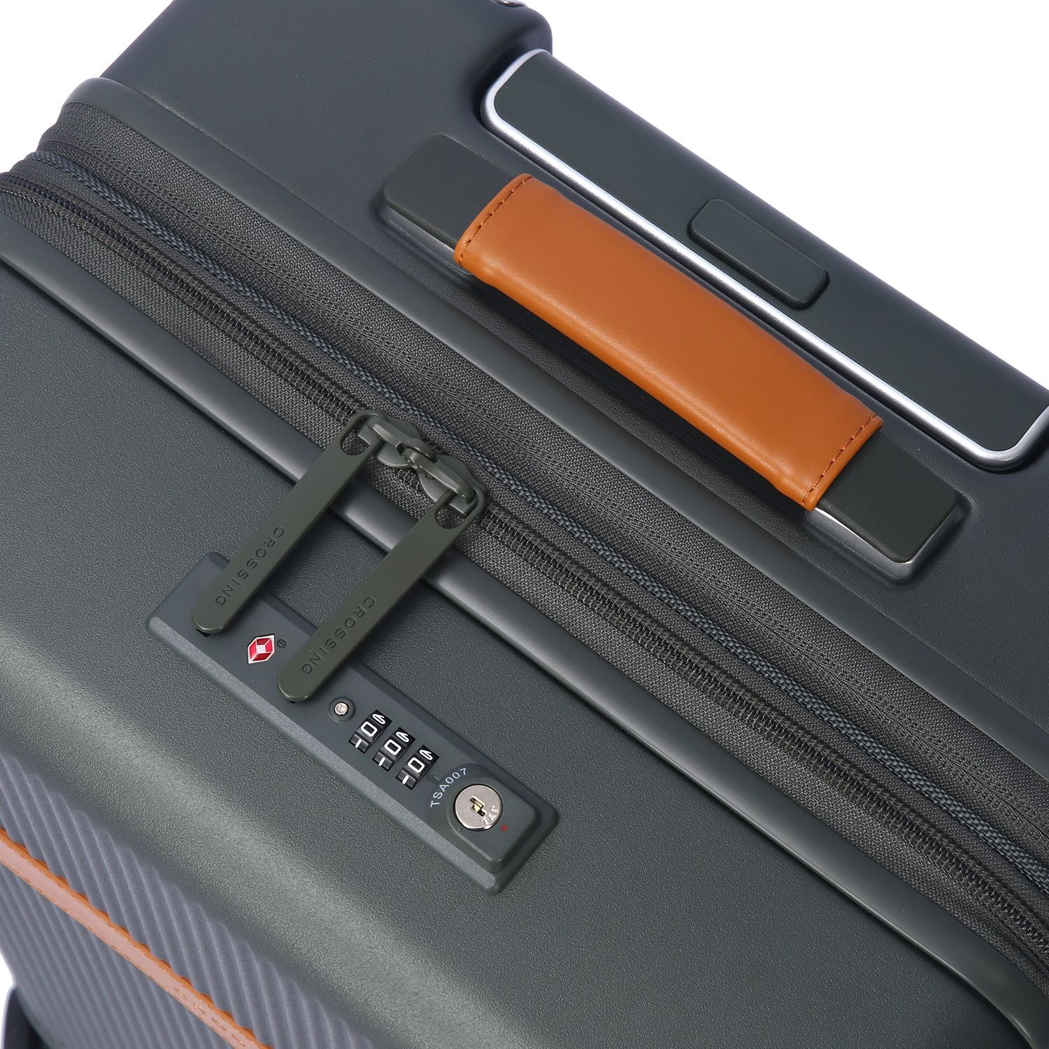 Crossing RIVE Polycarbonate Hard Case Carry On Luggage