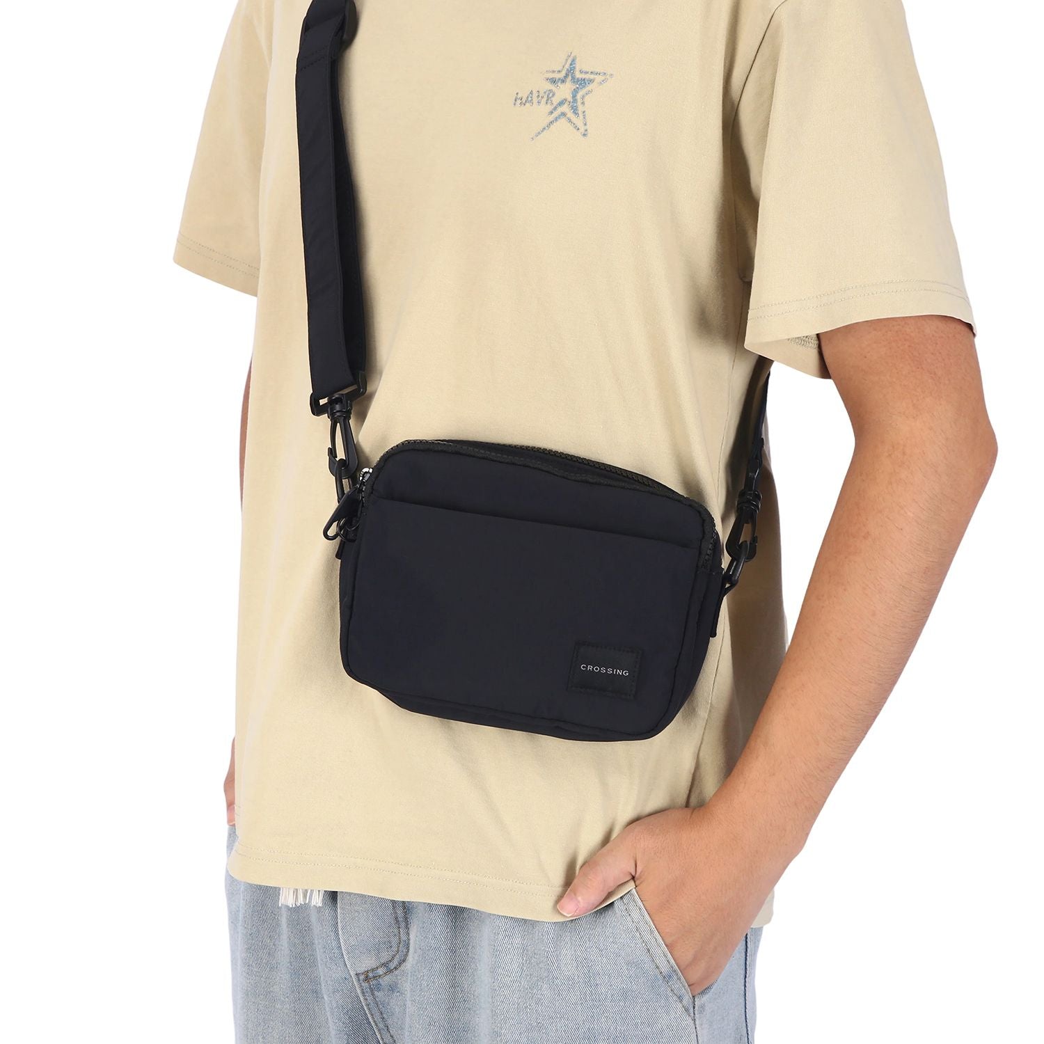 Crossing Sam Anti-Theft RFID Crossbody Bag V2
