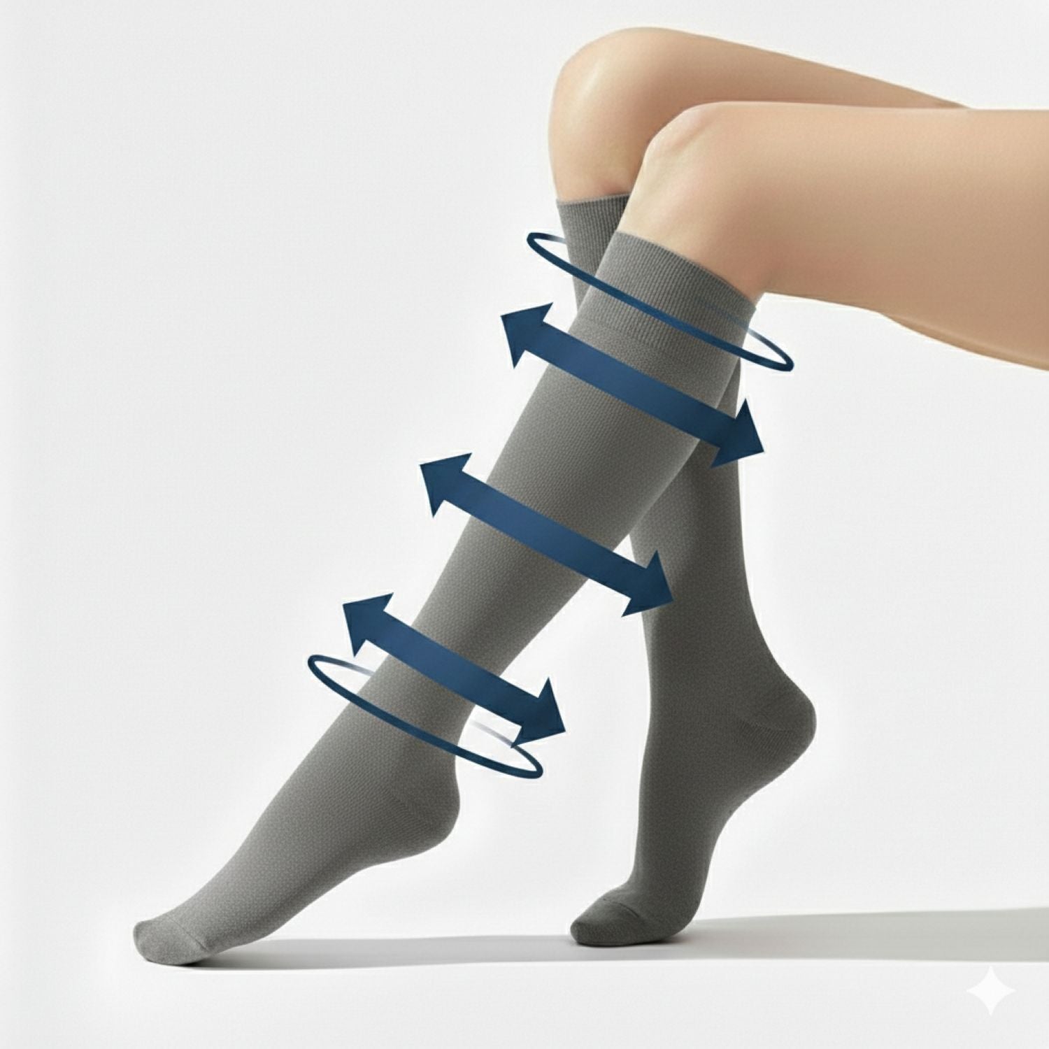 Crossing Travel & Flight Compression Socks S